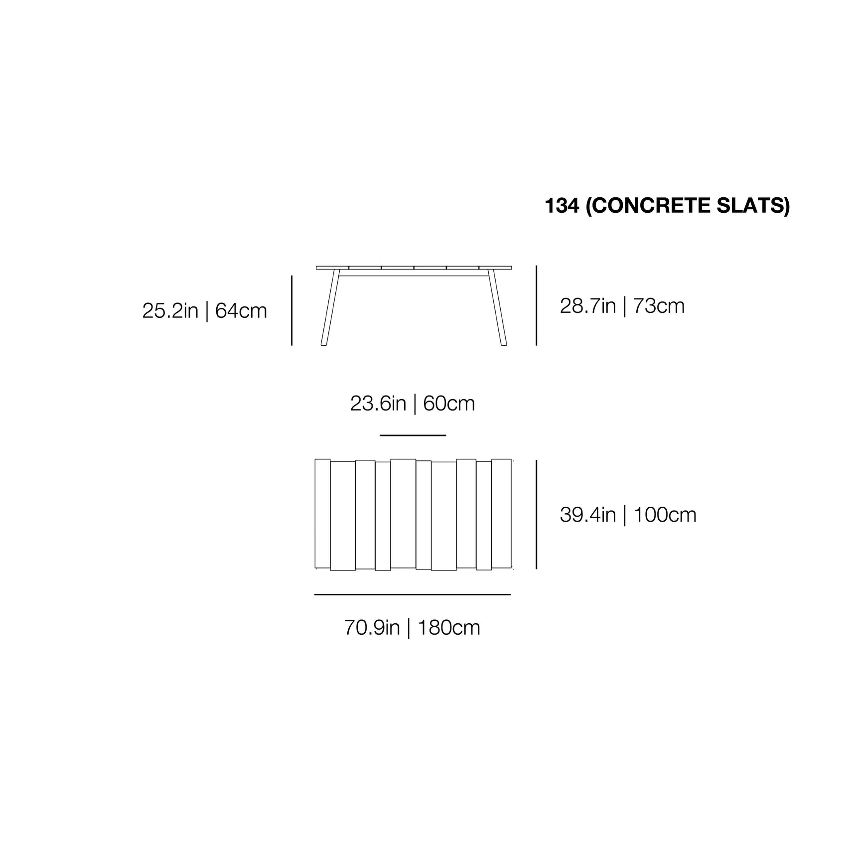 InOut 134 Dining Table | Gervasoni | JANGEORGe Interior Design