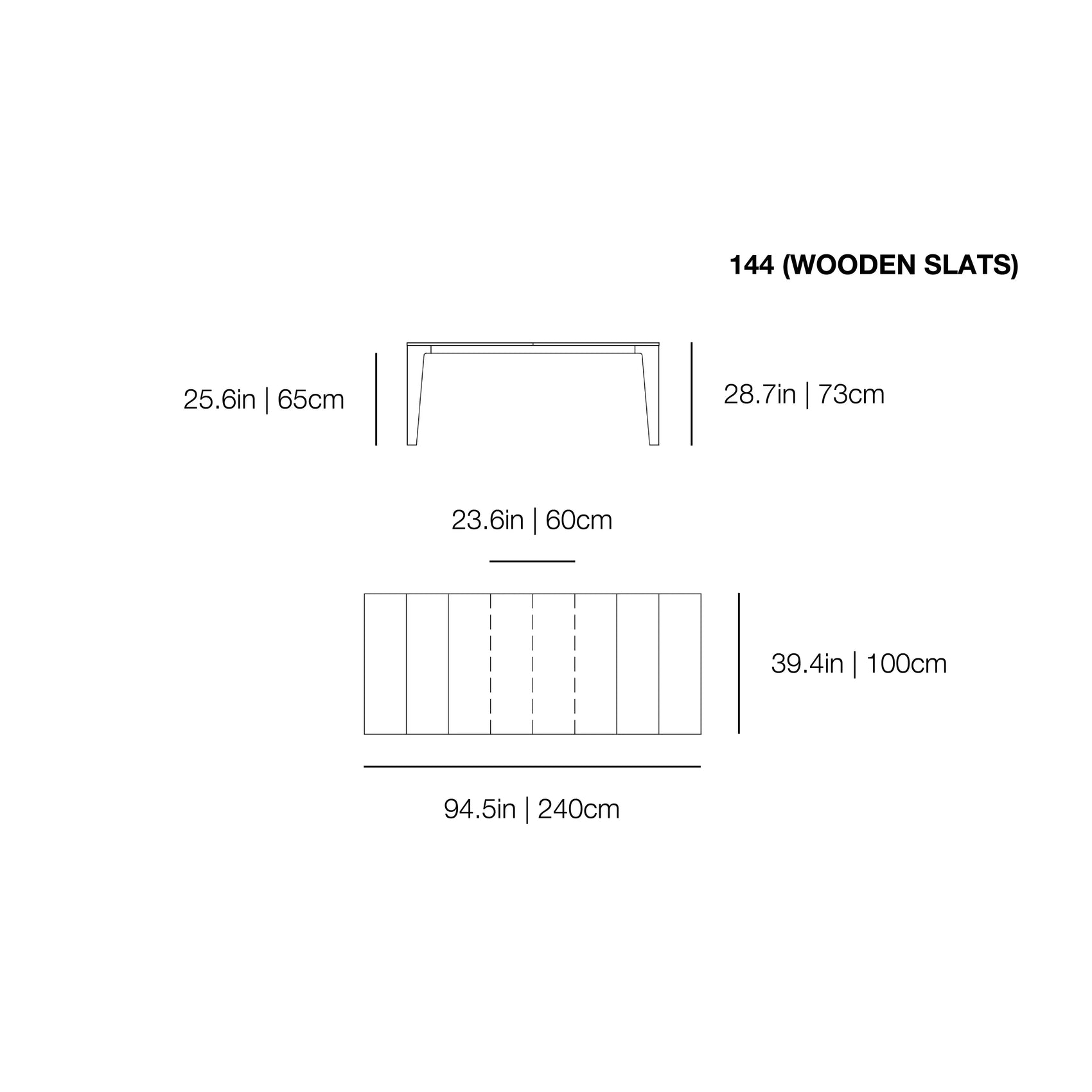 InOut 144 Dining Table | Gervasoni | JANGEORGe Interior Design
