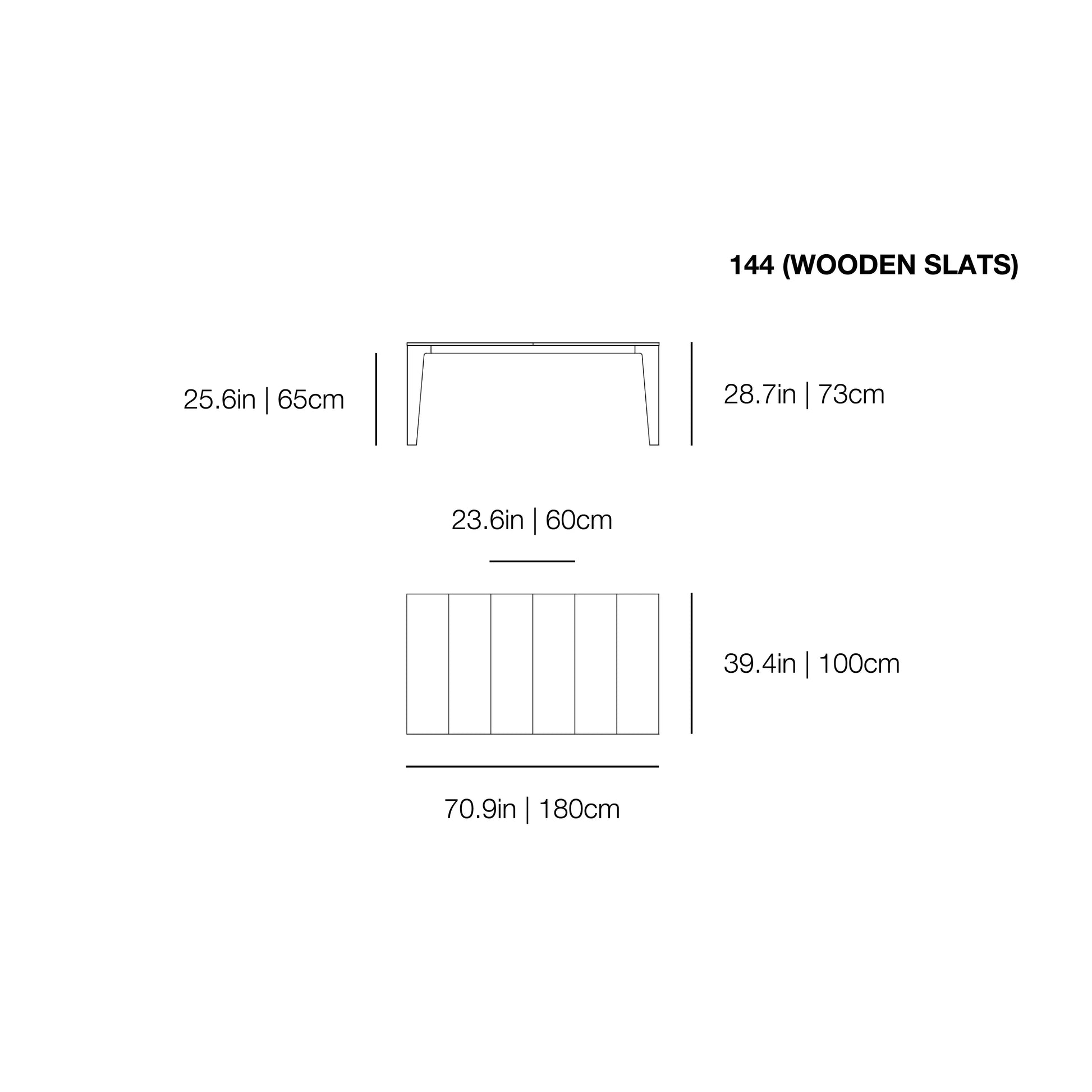 InOut 144 Dining Table | Gervasoni | JANGEORGe Interior Design