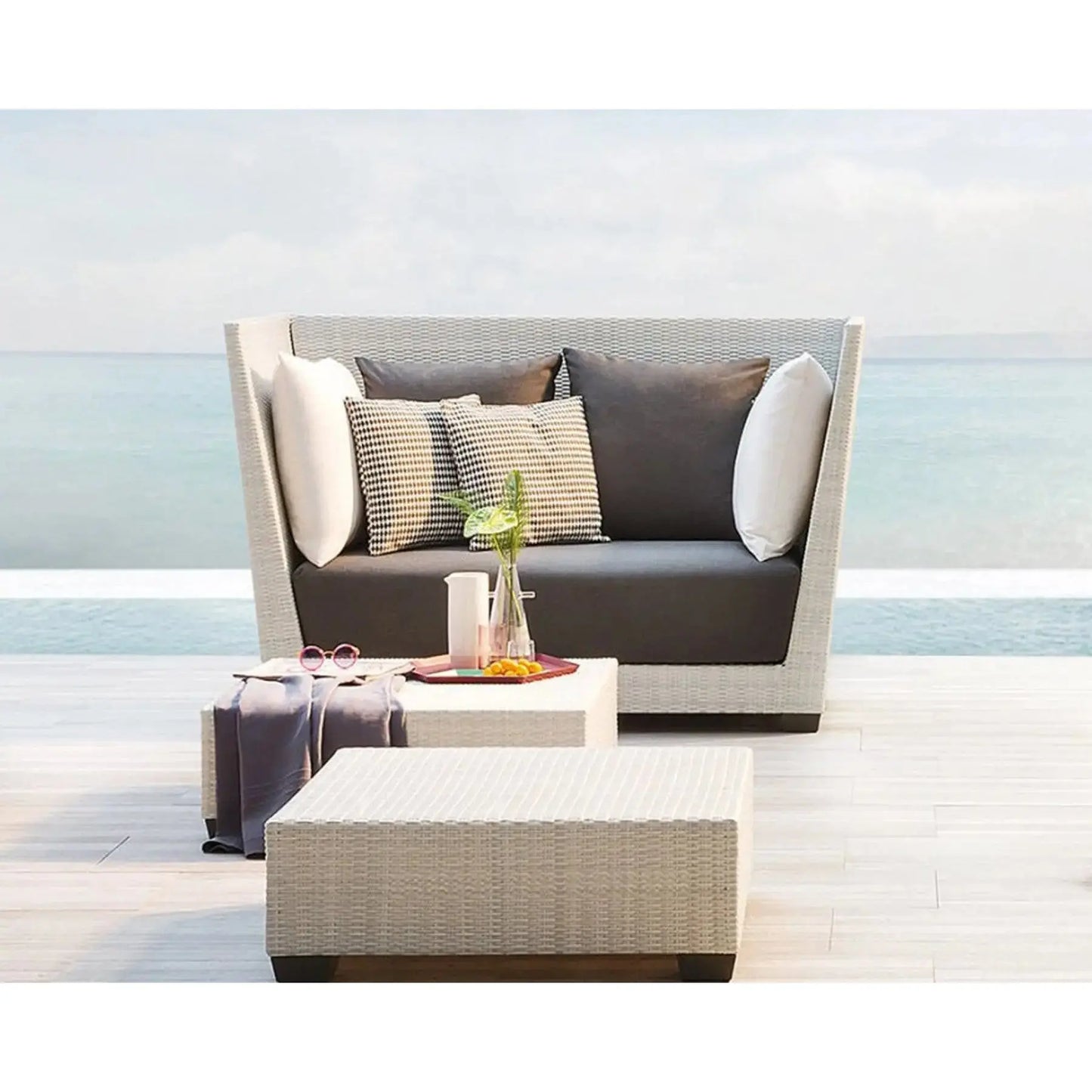 InOut 502 High Back Loveseat | Gervasoni | JANGEORGe Interior Design