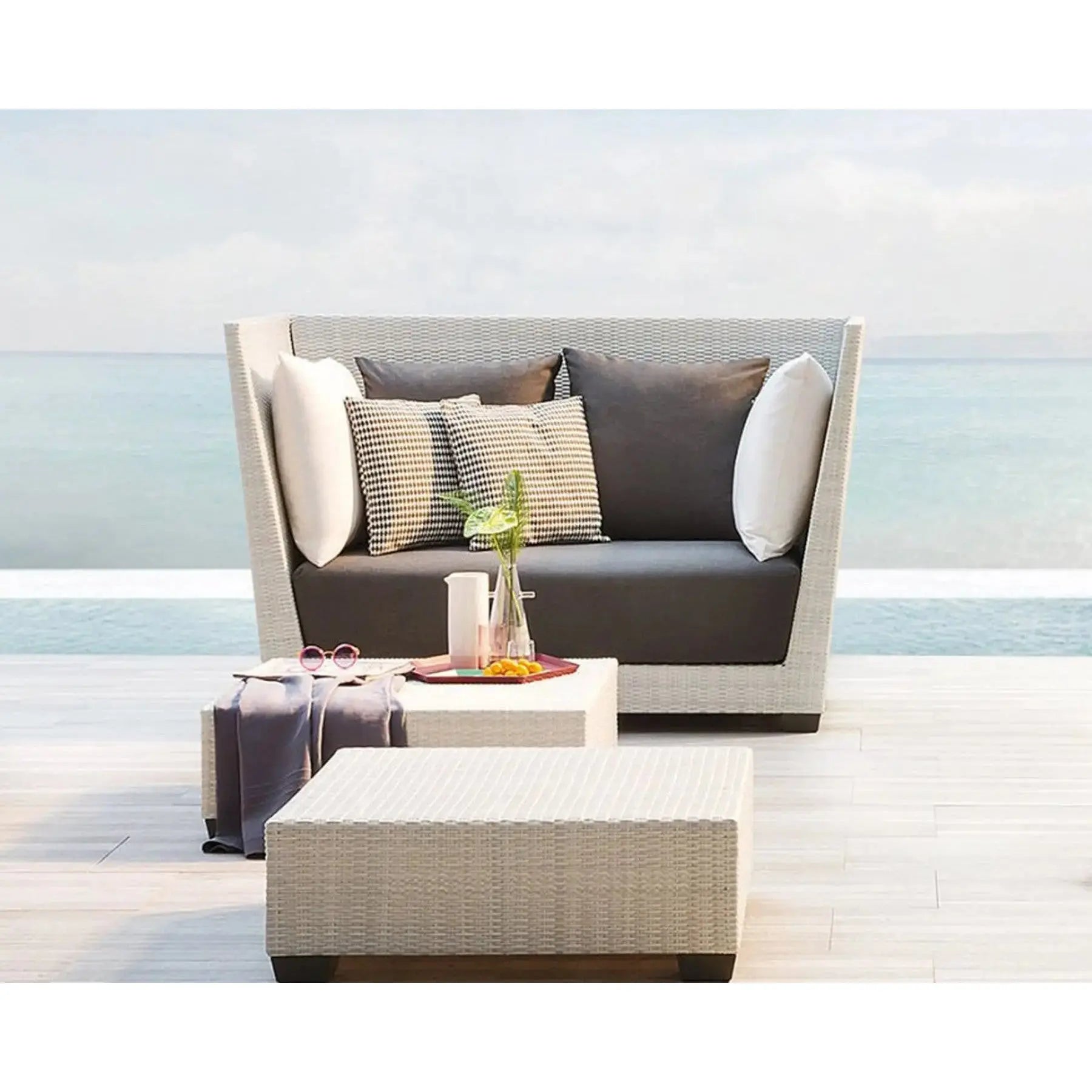 InOut 502 High Back Loveseat | Gervasoni | JANGEORGe Interior Design