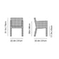 InOut 524 Dining Armchair | Gervasoni | JANGEORGe Interior Design