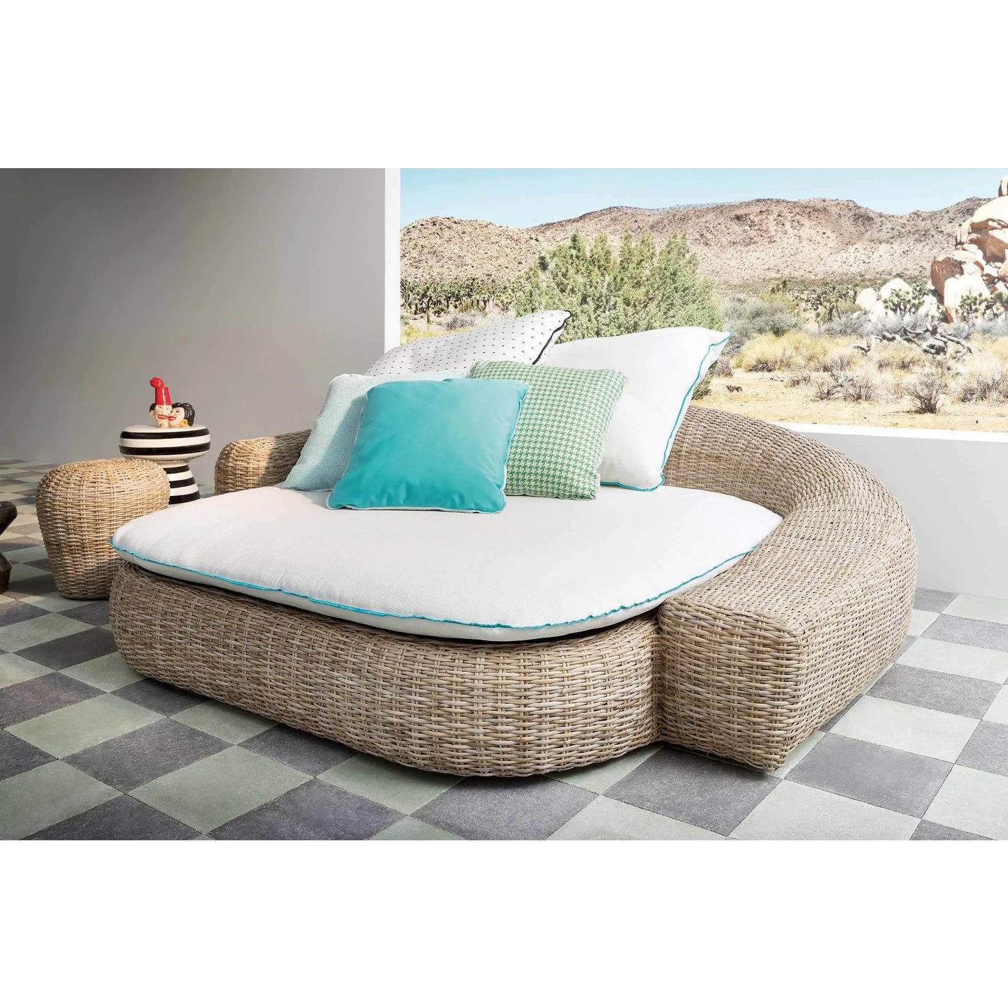 Panda 13 Outdoor Side Table / Pouf | Gervasoni | JANGEORGe Interior Design