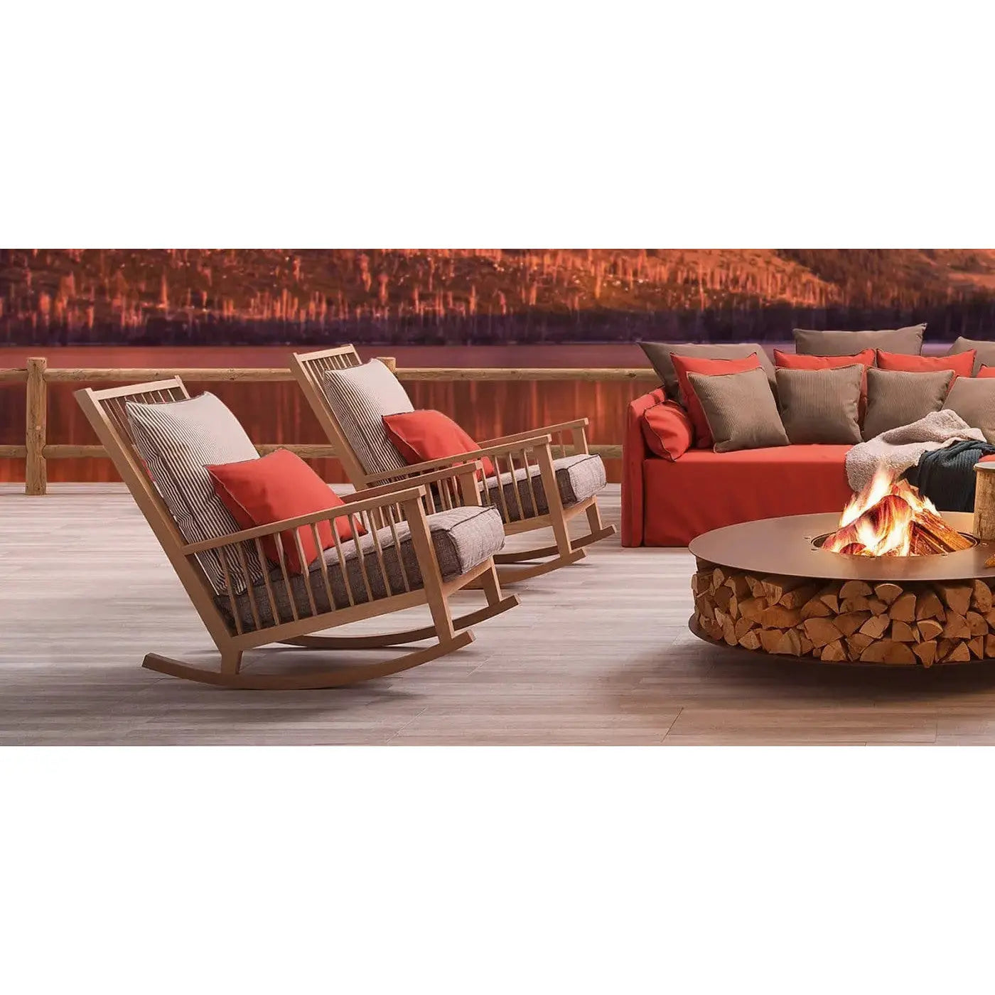 InOut 709 Outdoor Rocking Chair | Gervasoni | JANGEORGe Interior Design