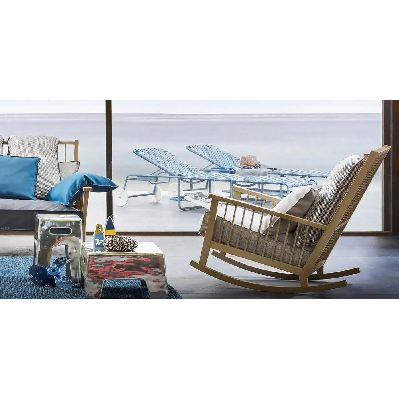 InOut 709 Outdoor Rocking Chair | Gervasoni | JANGEORGe Interior Design