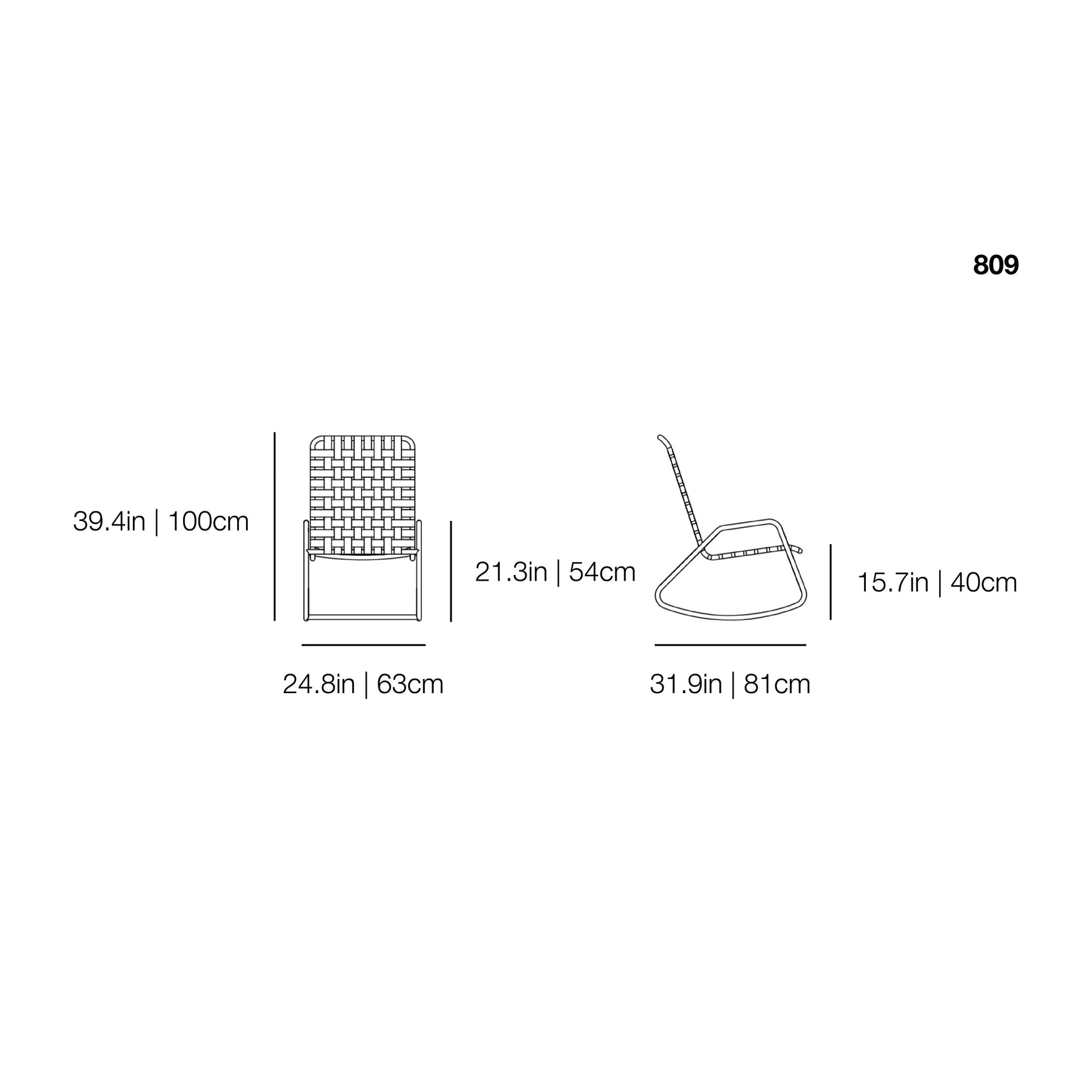 InOut 809 Outdoor Rocking Chair | Gervasoni | JANGEORGe Interior Design