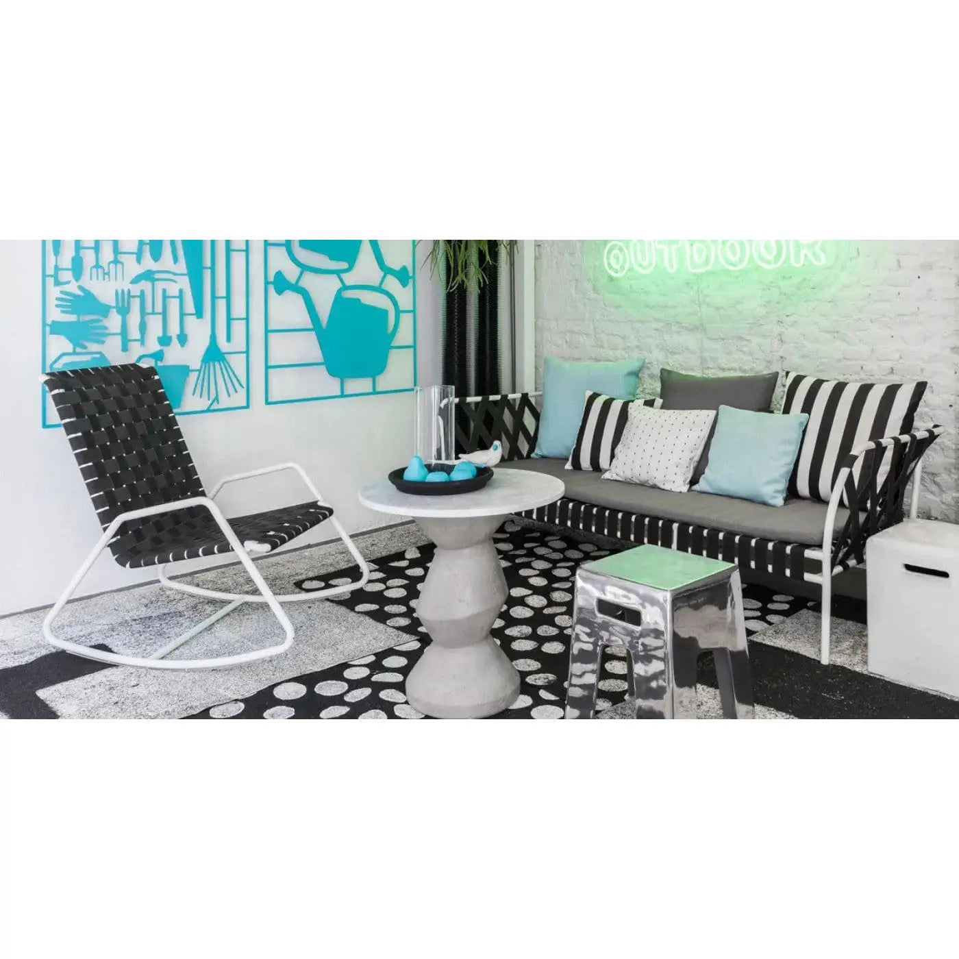 InOut 809 Outdoor Rocking Chair | Gervasoni | JANGEORGe Interior Design