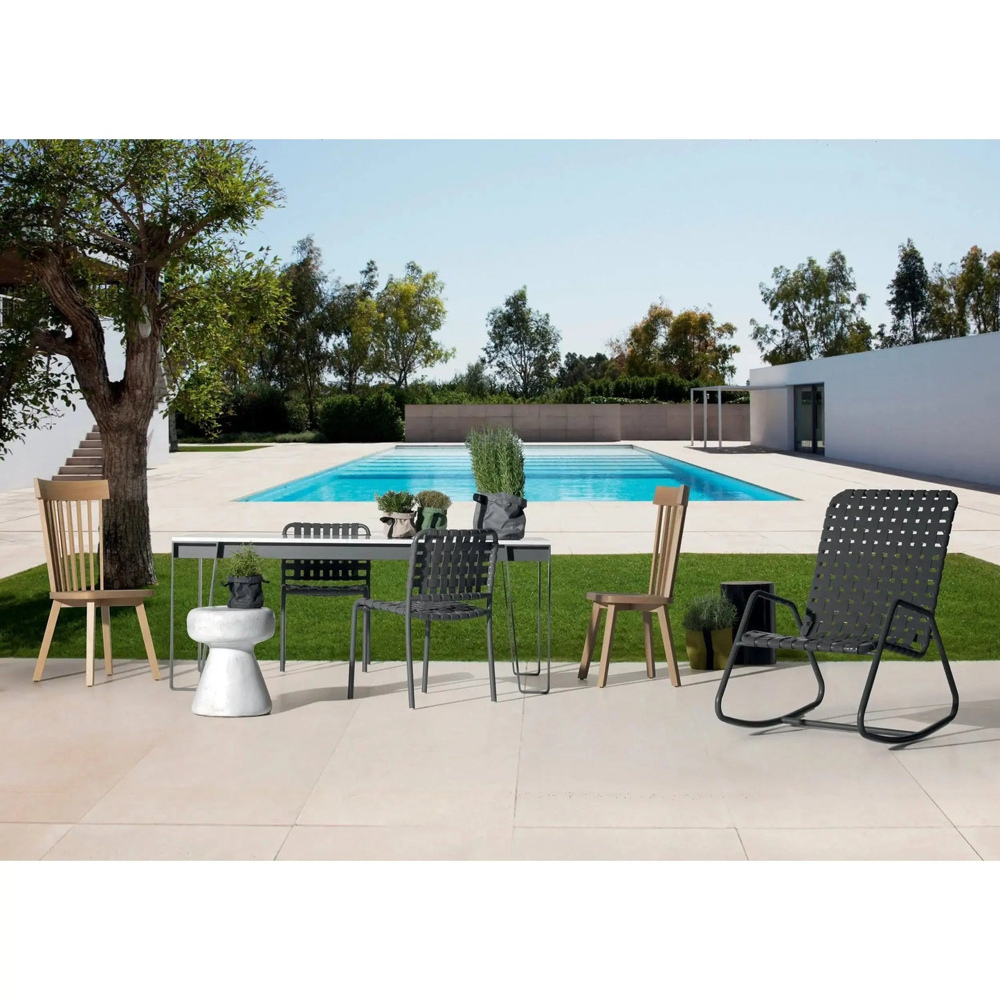 InOut 809 Outdoor Rocking Chair | Gervasoni | JANGEORGe Interior Design
