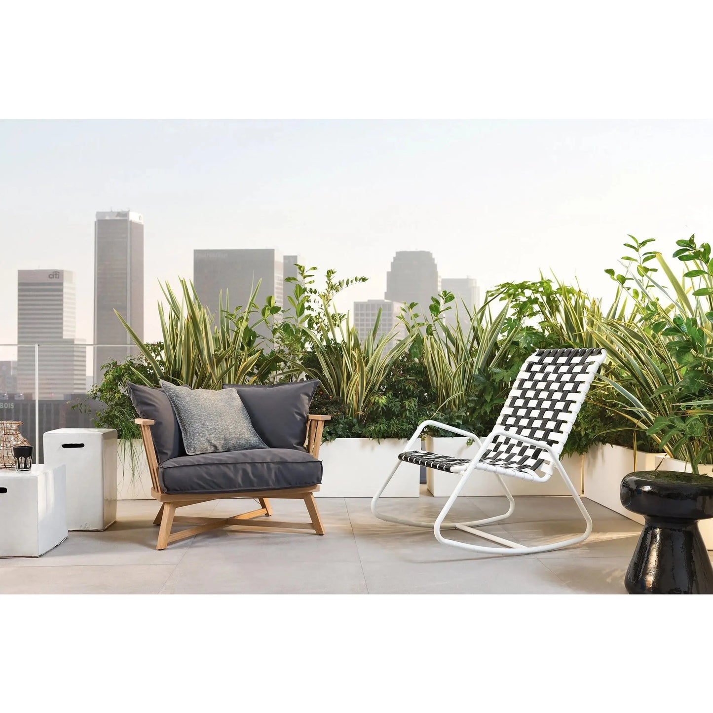 InOut 809 Outdoor Rocking Chair | Gervasoni | JANGEORGe Interior Design