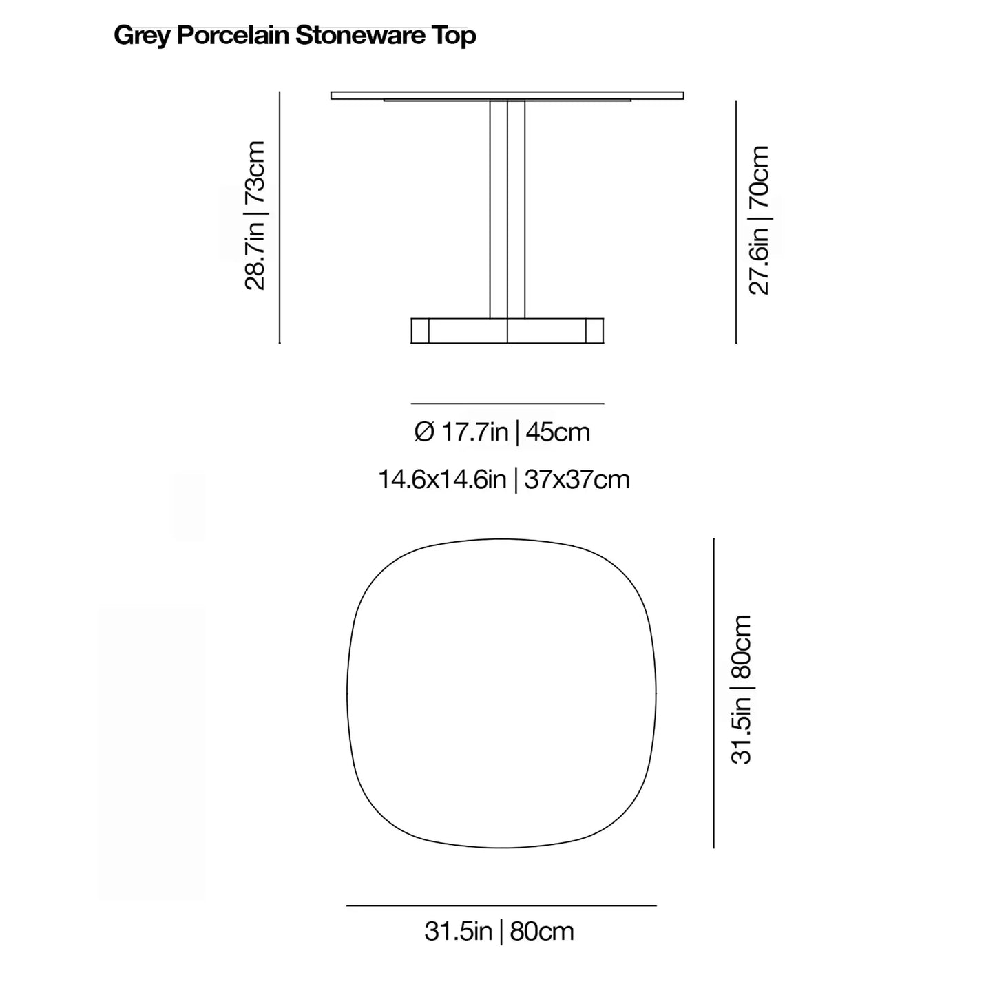 InOut 848 Table | Gervasoni | JANGEORGe Interior Design