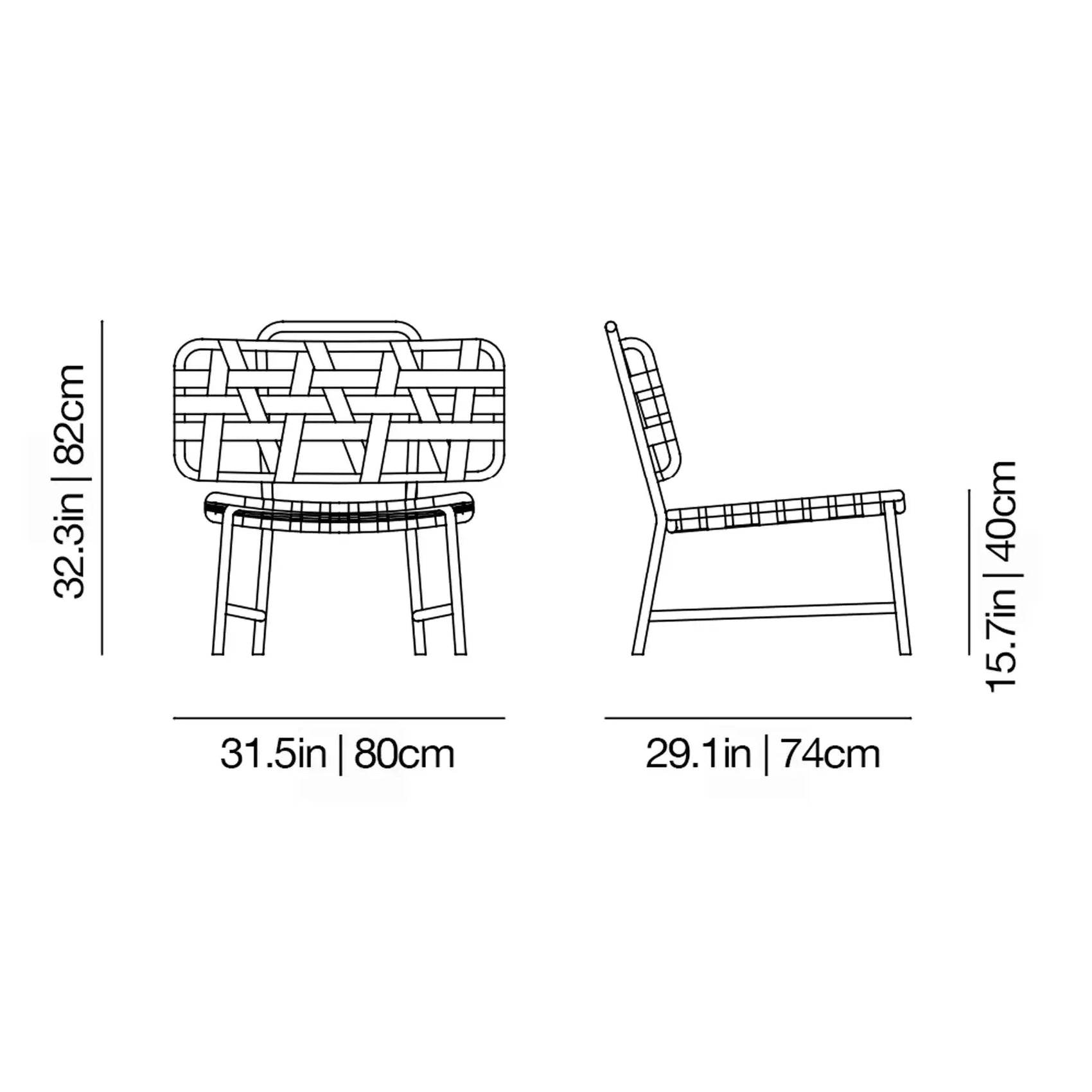 InOut 856 Lounge Chair | Gervasoni | JANGEORGe Interior Design