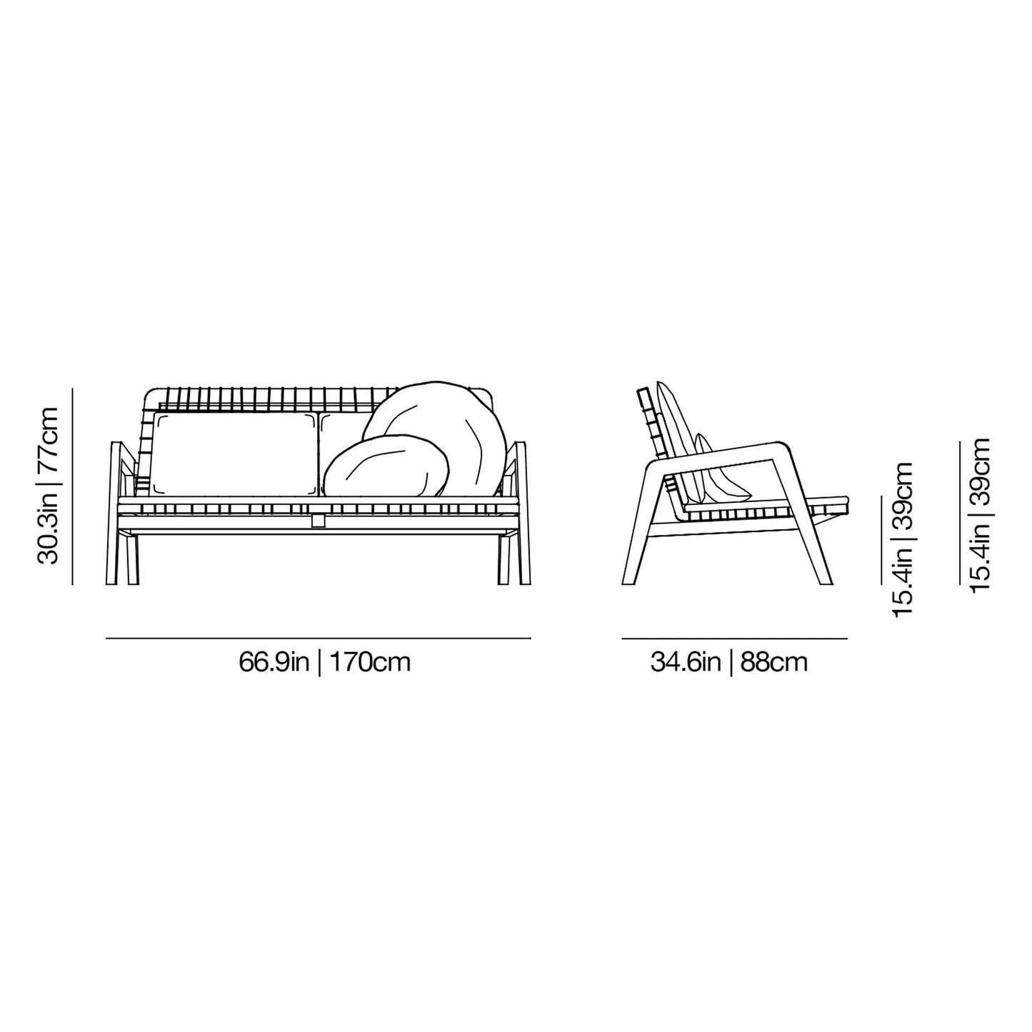 InOut 863 Sofa | Gervasoni | JANGEORGe Interior Design
