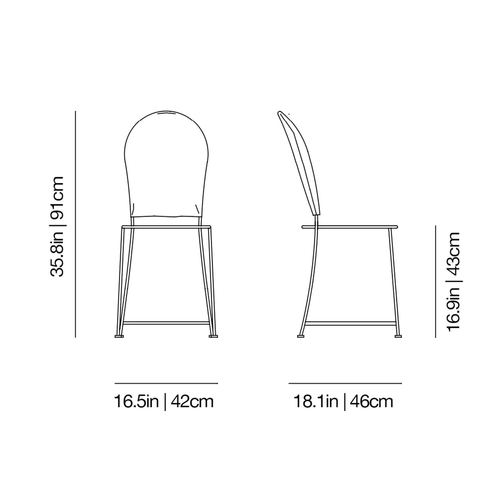 InOut 873 Chair | Gervasoni | JANGEORGe Interior Design