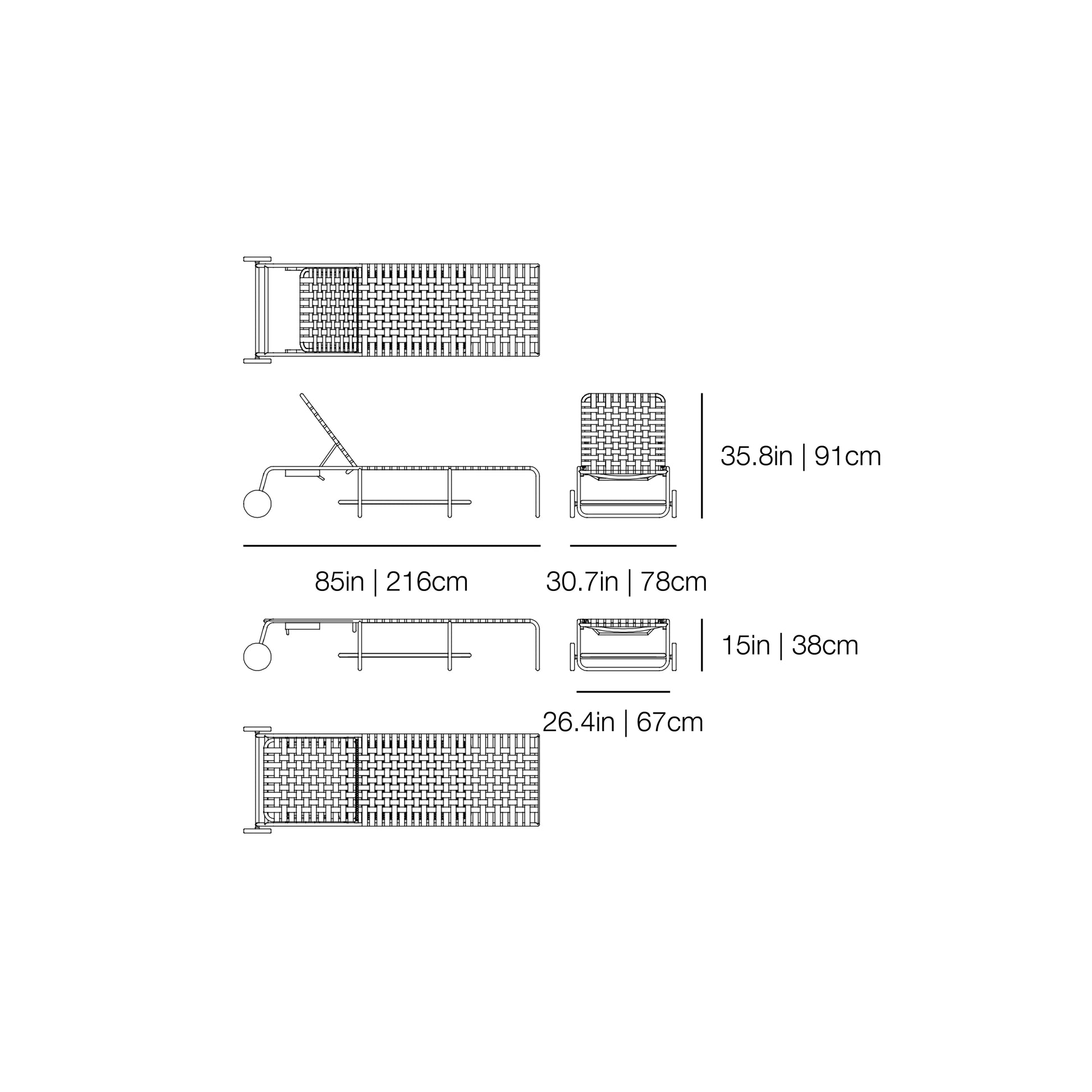 InOut 883 Outdoor Daybed | Gervasoni | JANGEORGe Interior Design