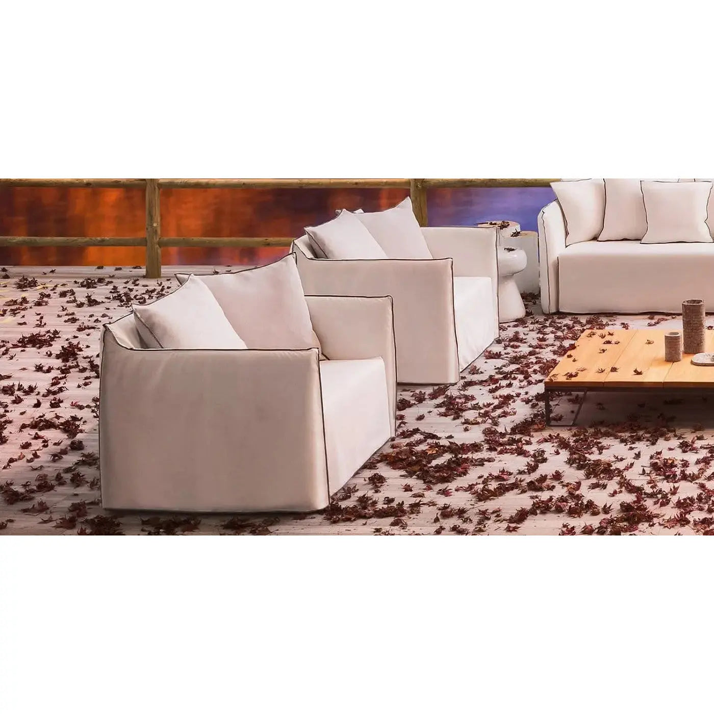 Ghost Out 09 Outdoor Loveseat | Gervasoni | JANGEORGe Interior Design