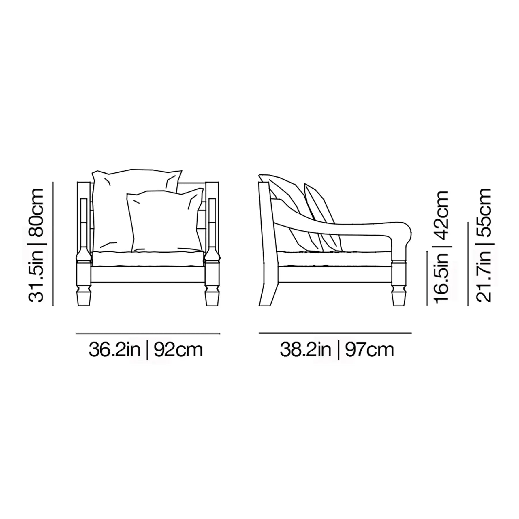Jeko 05 Outdoor Armchair | Gervasoni | JANGEORGe Interior Design
