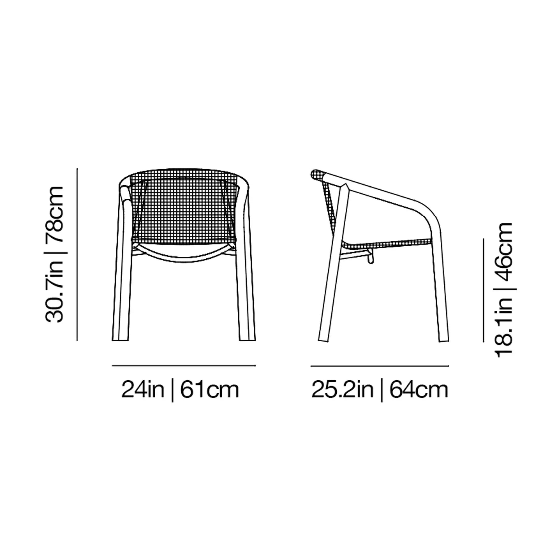 Ken 23 Dining Armchair | Gervasoni | JANGEORGe Interior Design