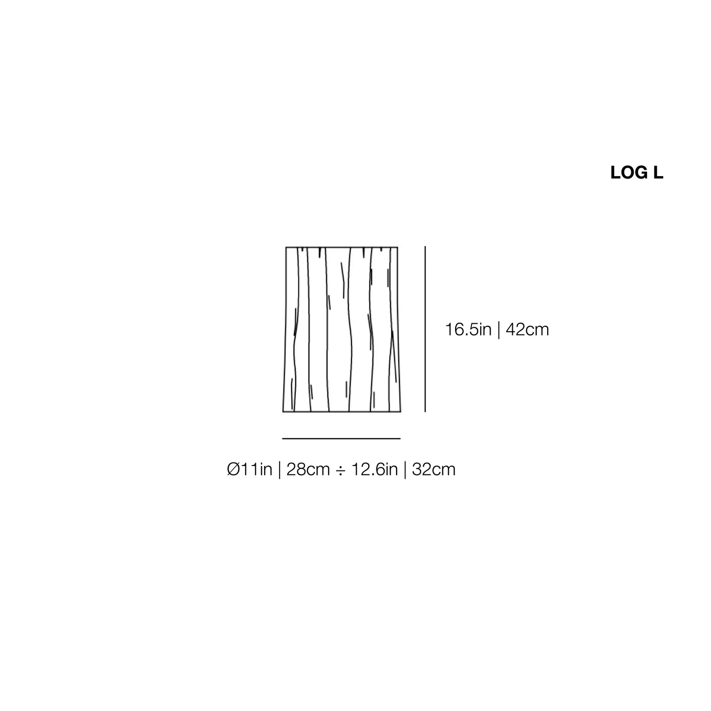 Log Side Table | Gervasoni | JANGEORGe Interior Design