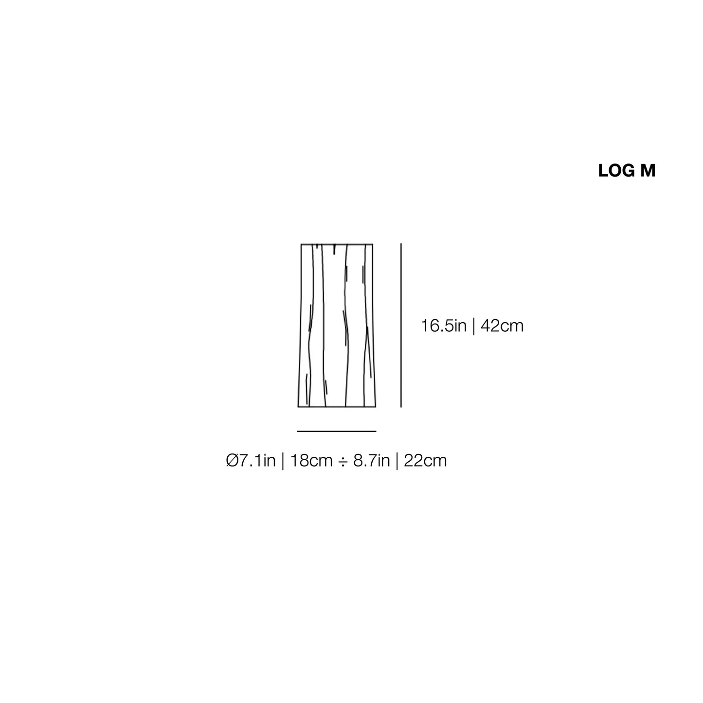 Log Side Table | Gervasoni | JANGEORGe Interior Design