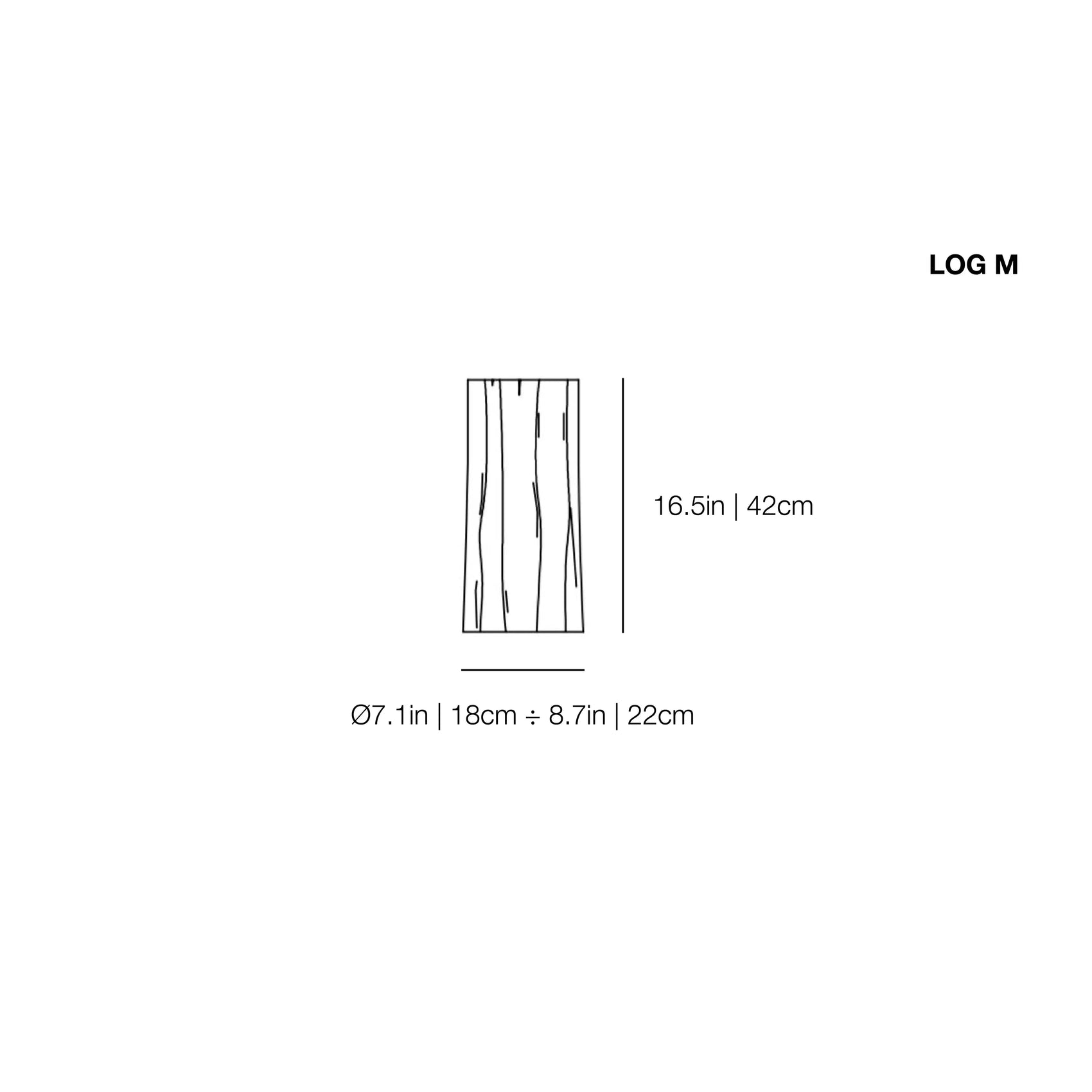 Log Side Table | Gervasoni | JANGEORGe Interior Design