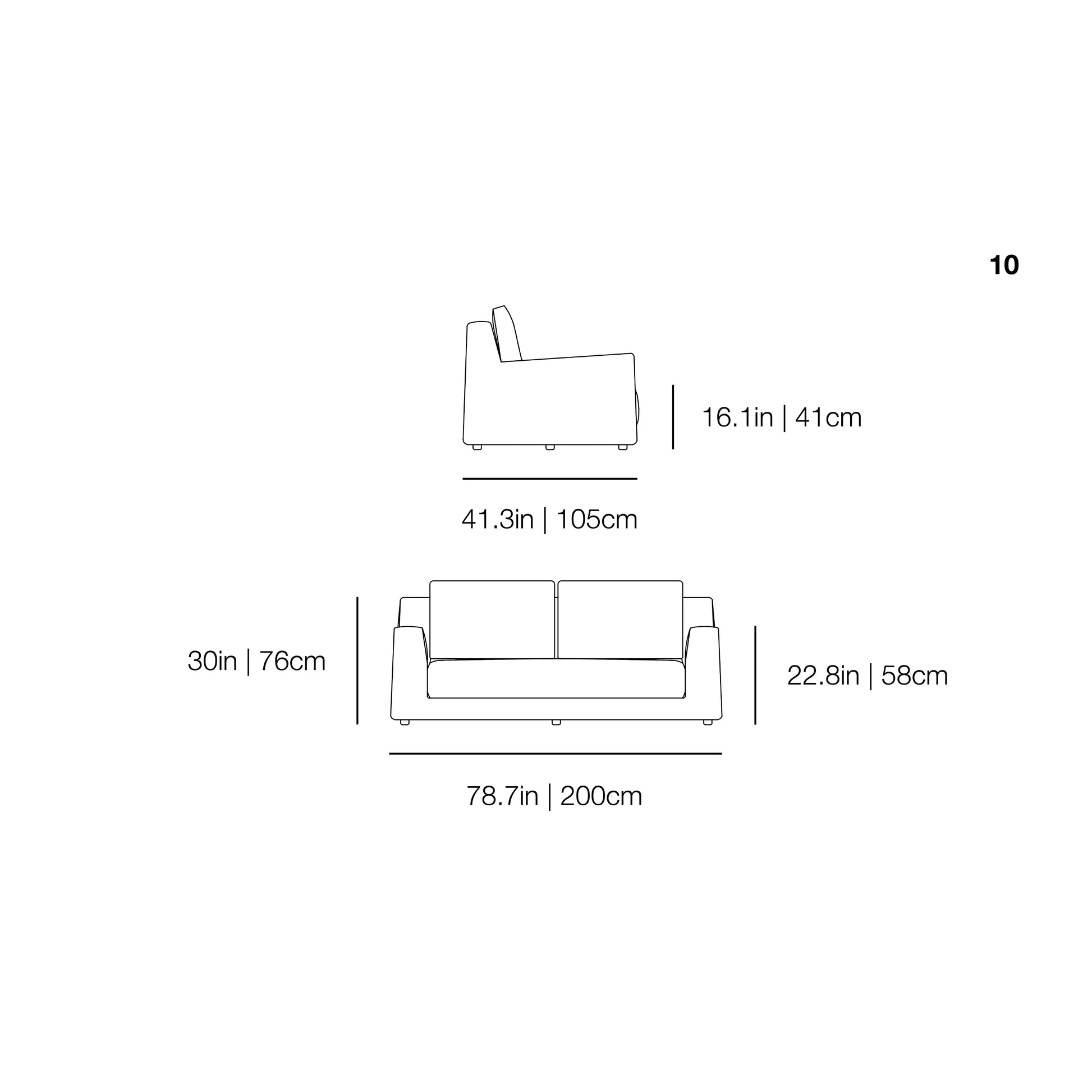 LOLL 10 Sofa | Gervasoni | JANGEORGe Interior Design