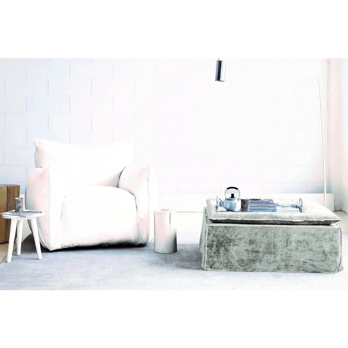 More 08 P Ottoman | Gervasoni | JANGEORGe Interior Design