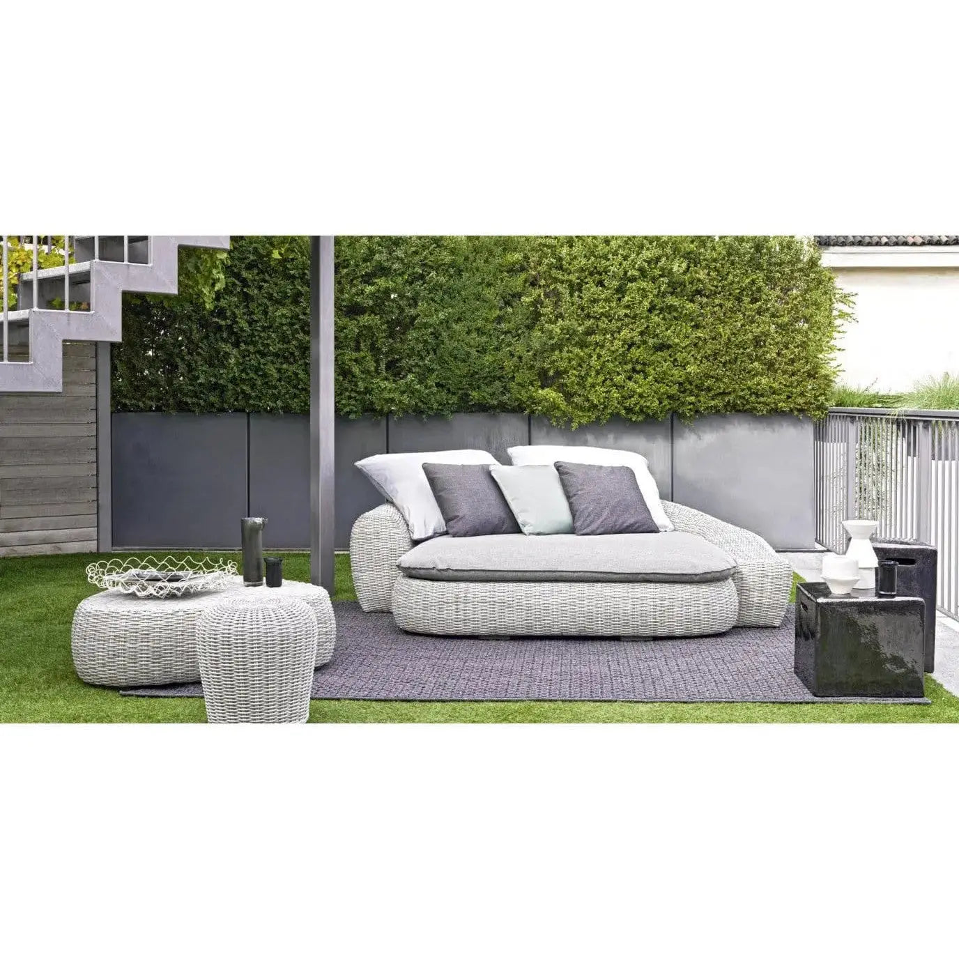 Panda 13 Outdoor Side Table / Pouf | Gervasoni | JANGEORGe Interior Design