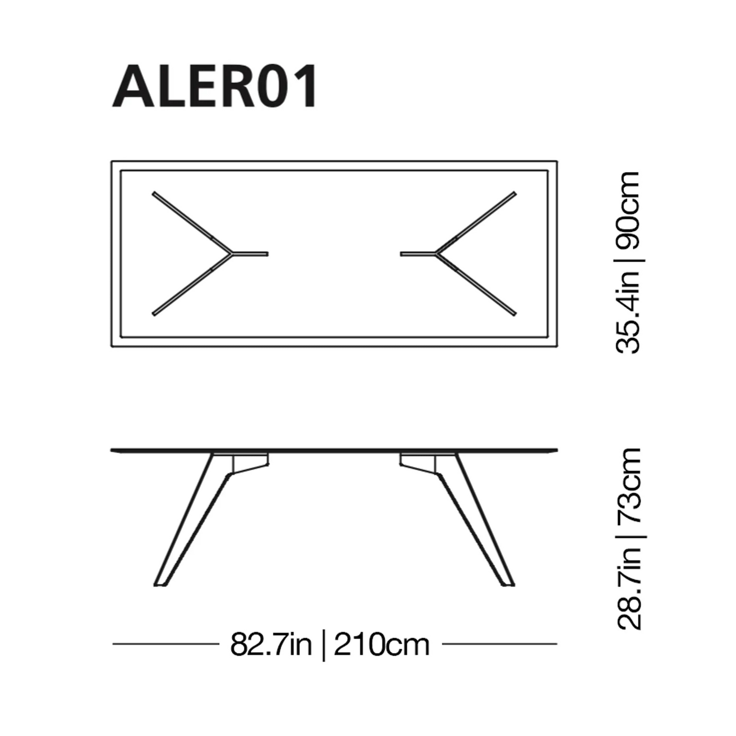 Alister Glass Dining Table | Glas Italia | JANGEORGe Interior Design