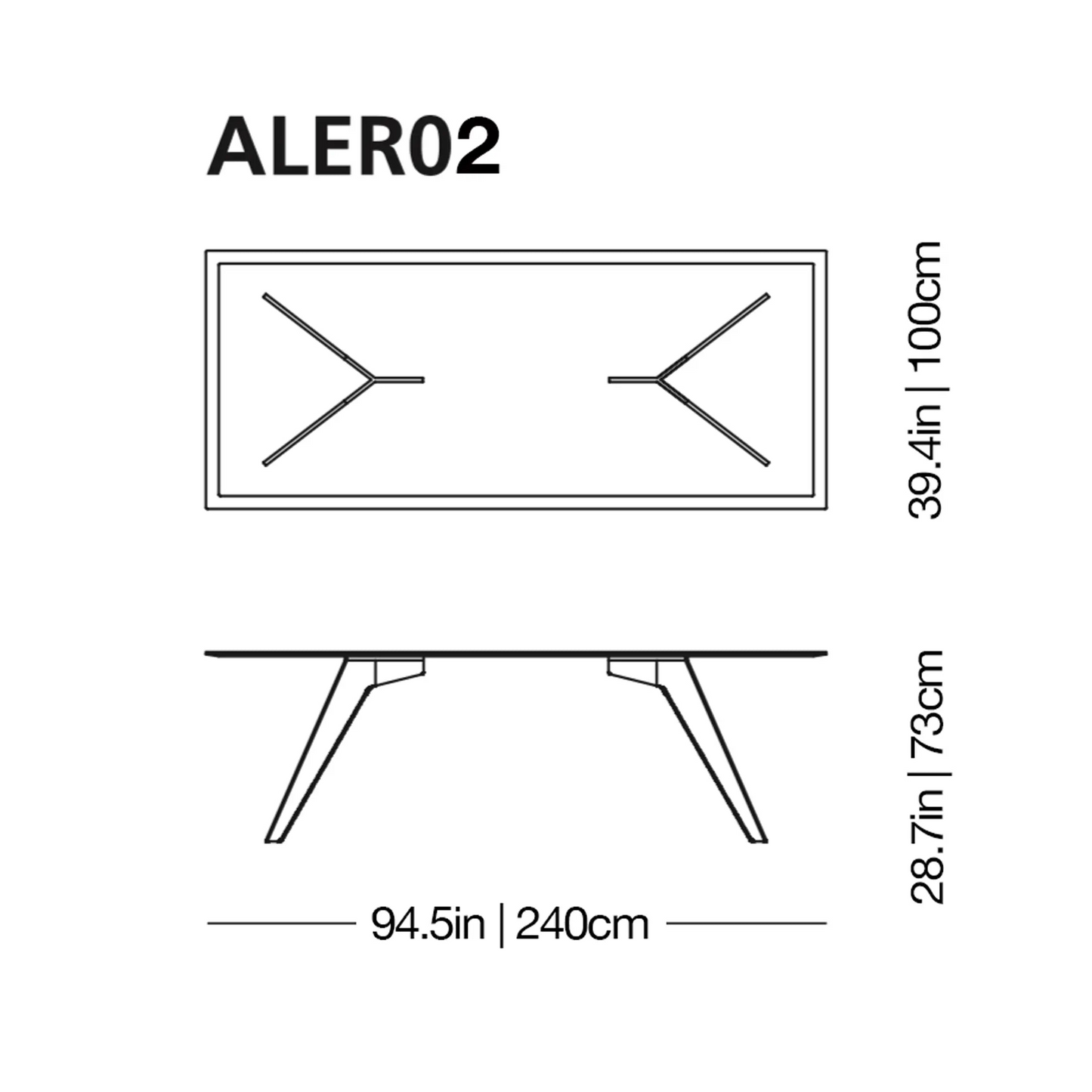 Alister Glass Dining Table | Glas Italia | JANGEORGe Interior Design