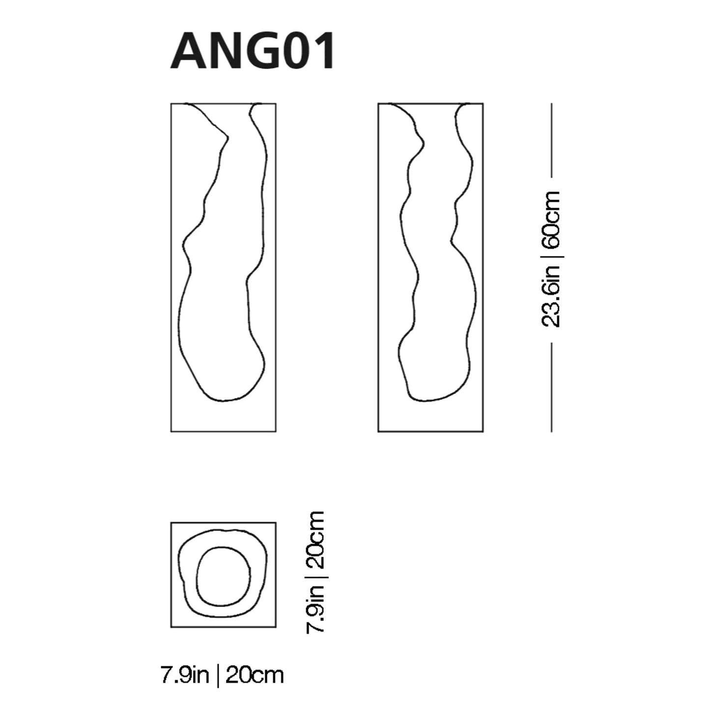 Angelo e Angela Vase | Glas Italia | JANGEORGe Interior Design