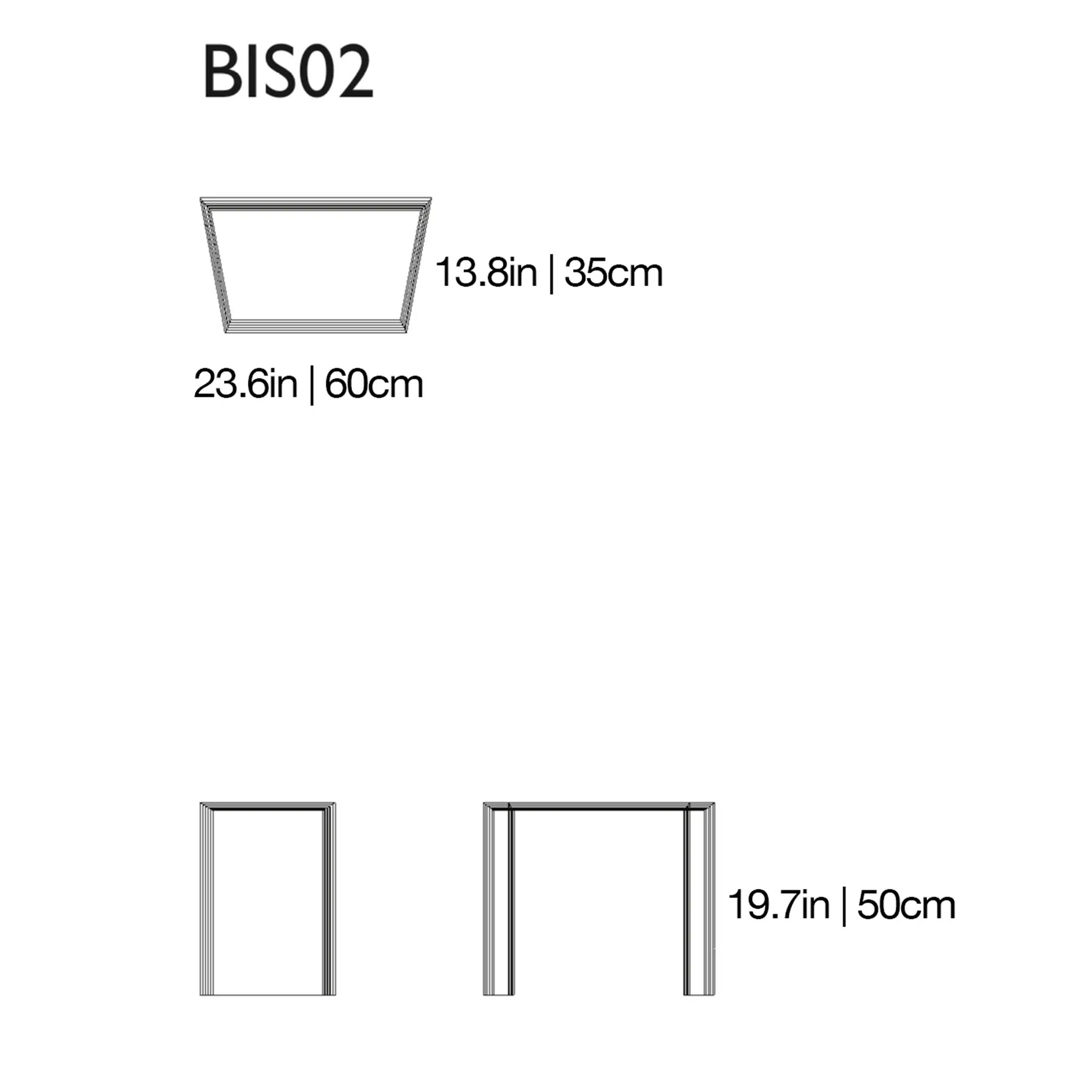 Bisel Glass Table | Glas Italia | JANGEORGe Interior Design