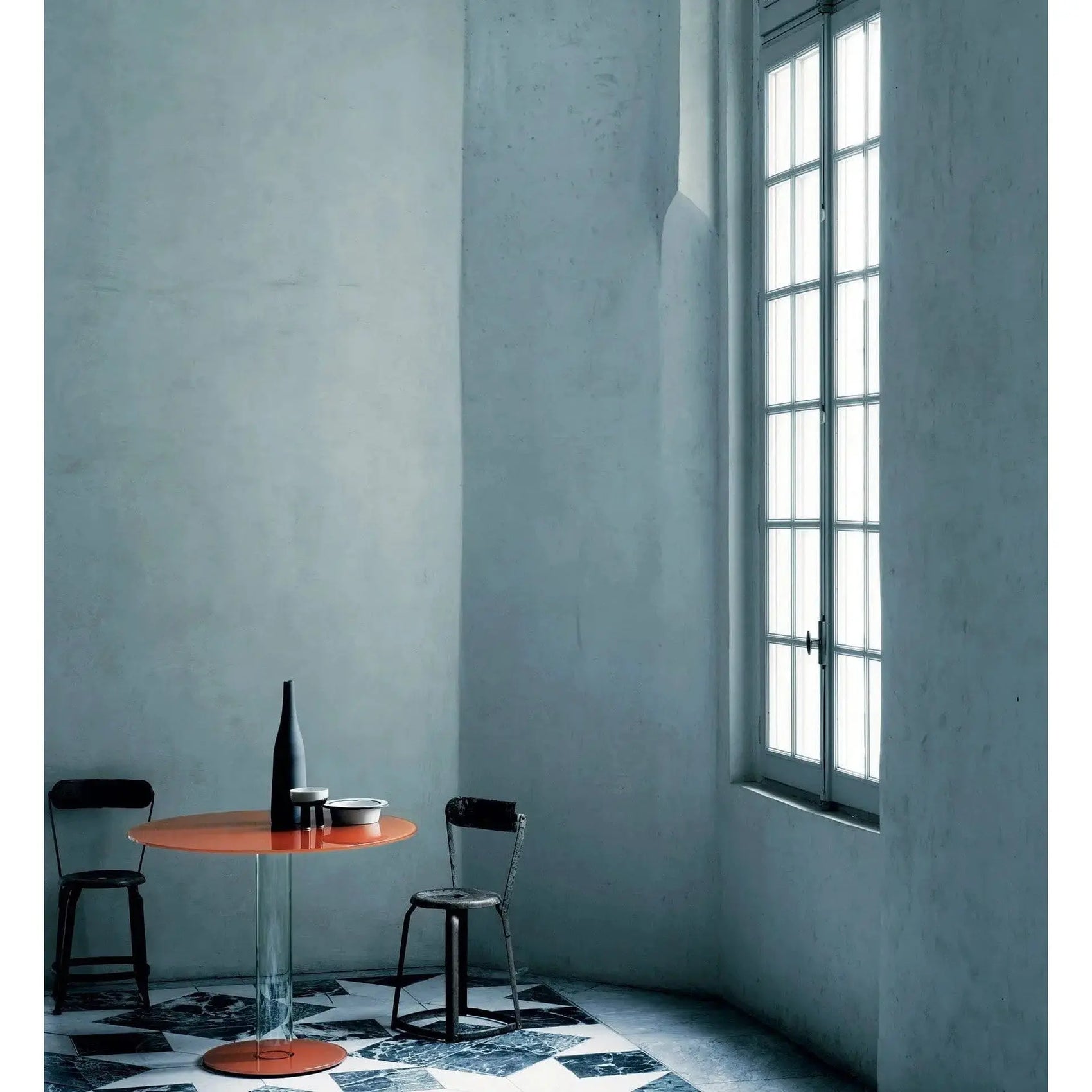 Bistrot Hub High Glass Table | Glas Italia | JANGEORGe Interior Design