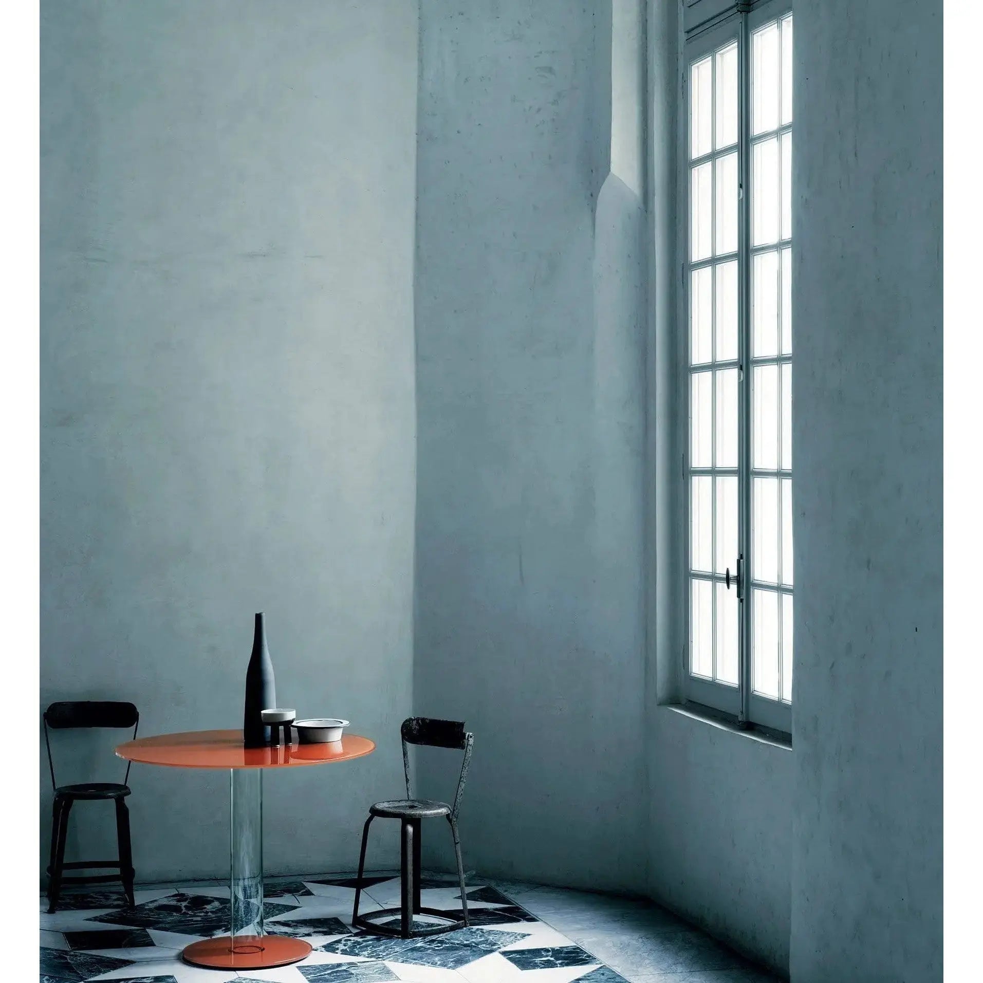 Bistrot Hub High Glass Table | Glas Italia | JANGEORGe Interior Design