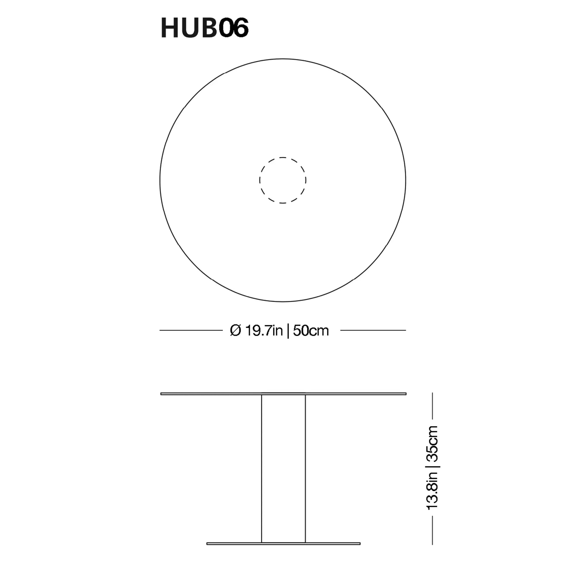 Hub Low Glass Table | Glas Italia | JANGEORGe Interior Design