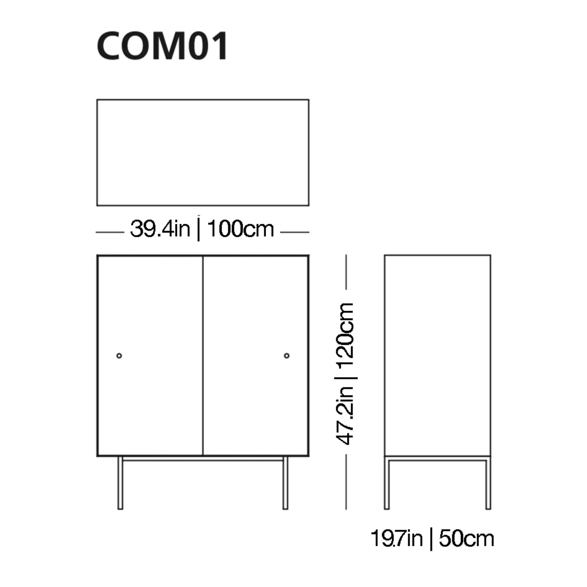 Commodore Glass Storage Unit | Glas Italia | JANGEORGe Interior Design