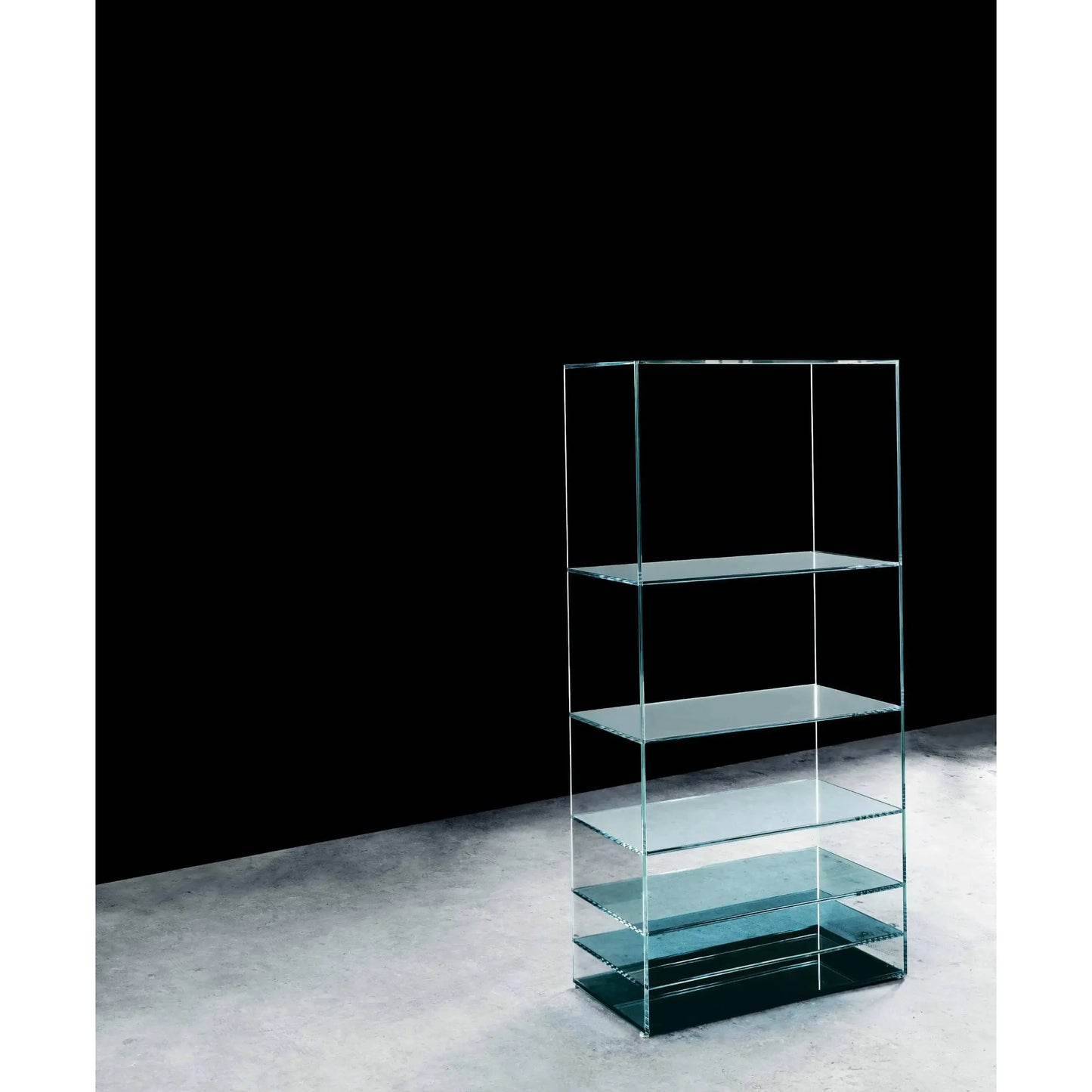 Deep Sea Glass Bookcase | Glas Italia | JANGEORGe Interior Design