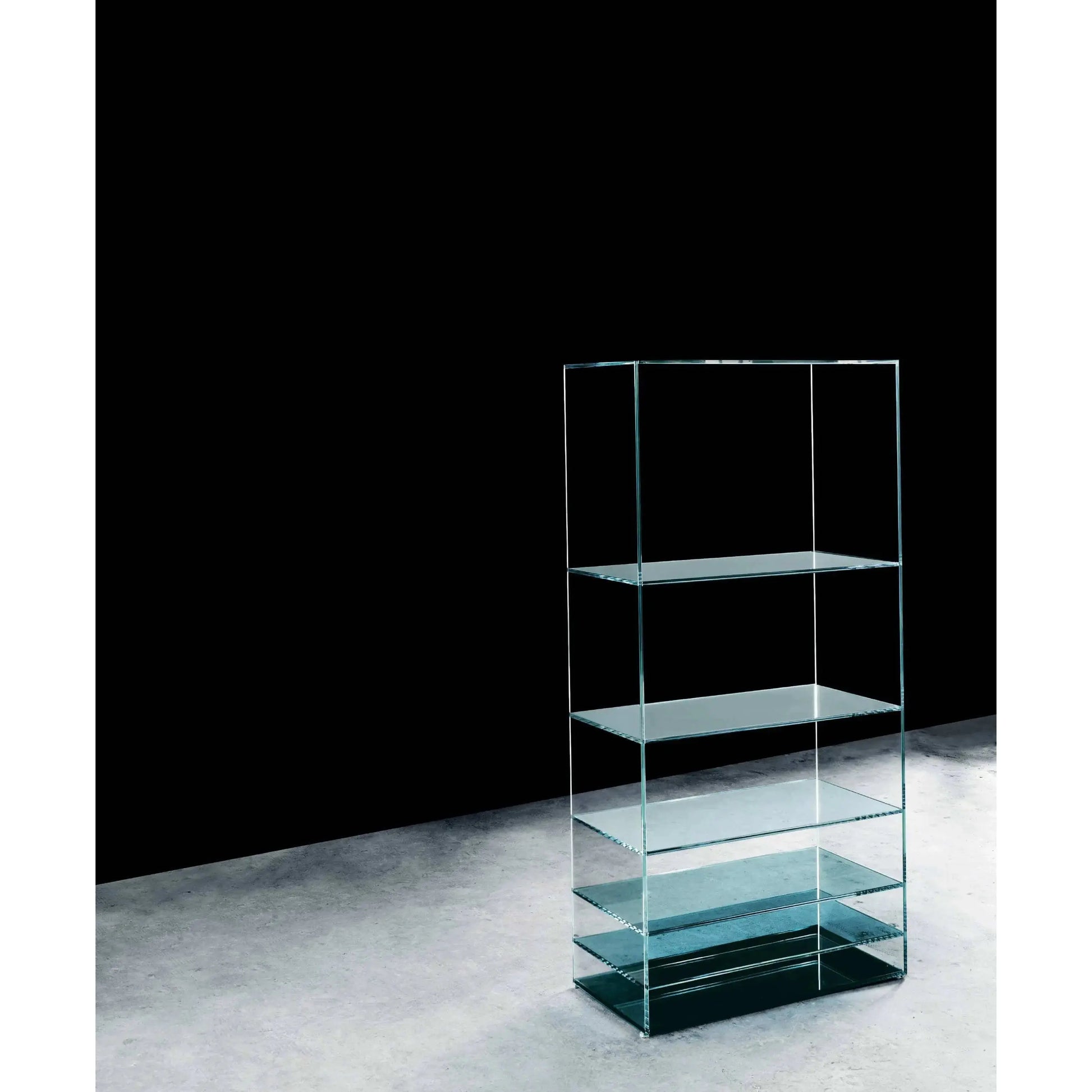 Deep Sea Glass Bookcase | Glas Italia | JANGEORGe Interior Design