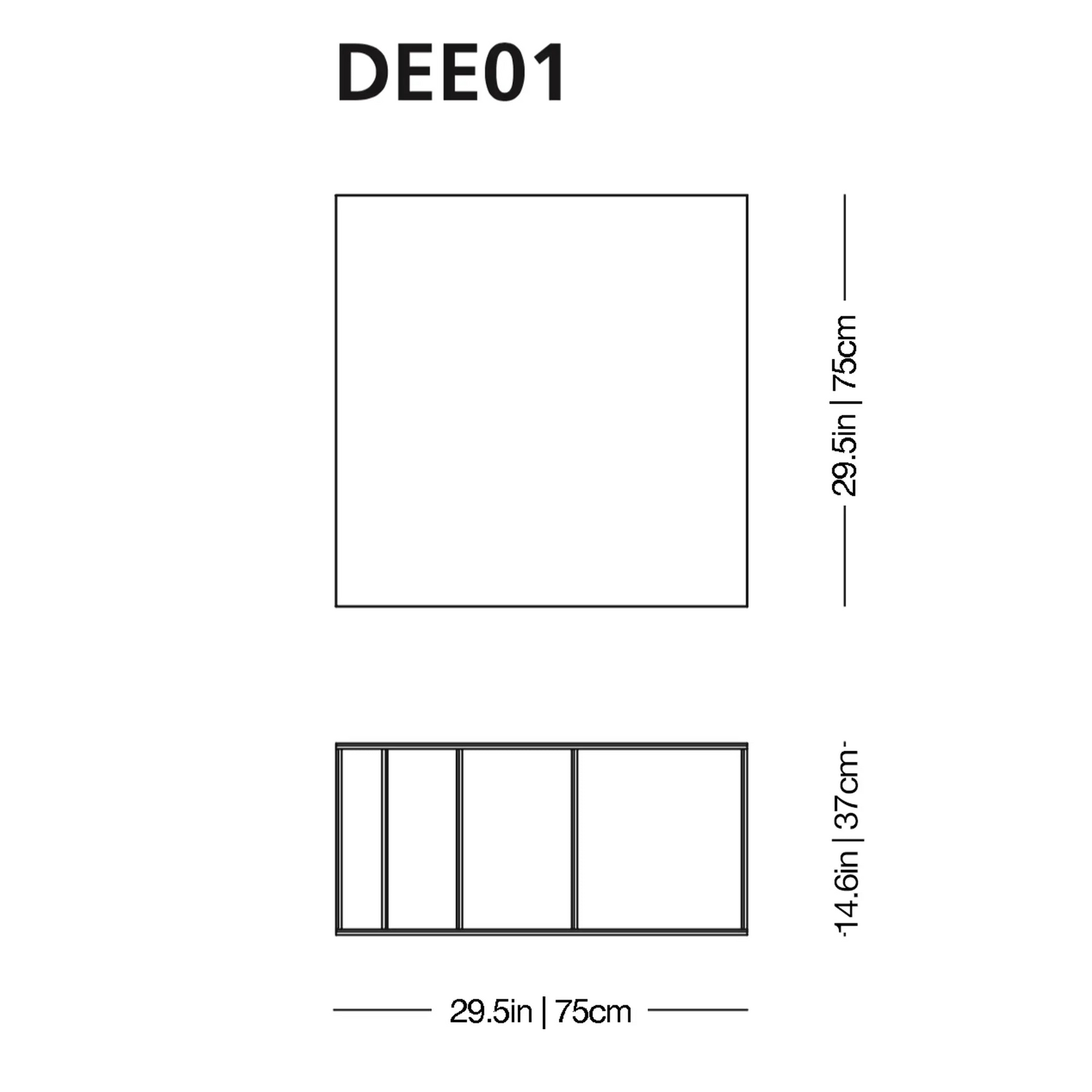 Deep Sea Low Glass Table | Glas Italia | JANGEORGe Interior Design