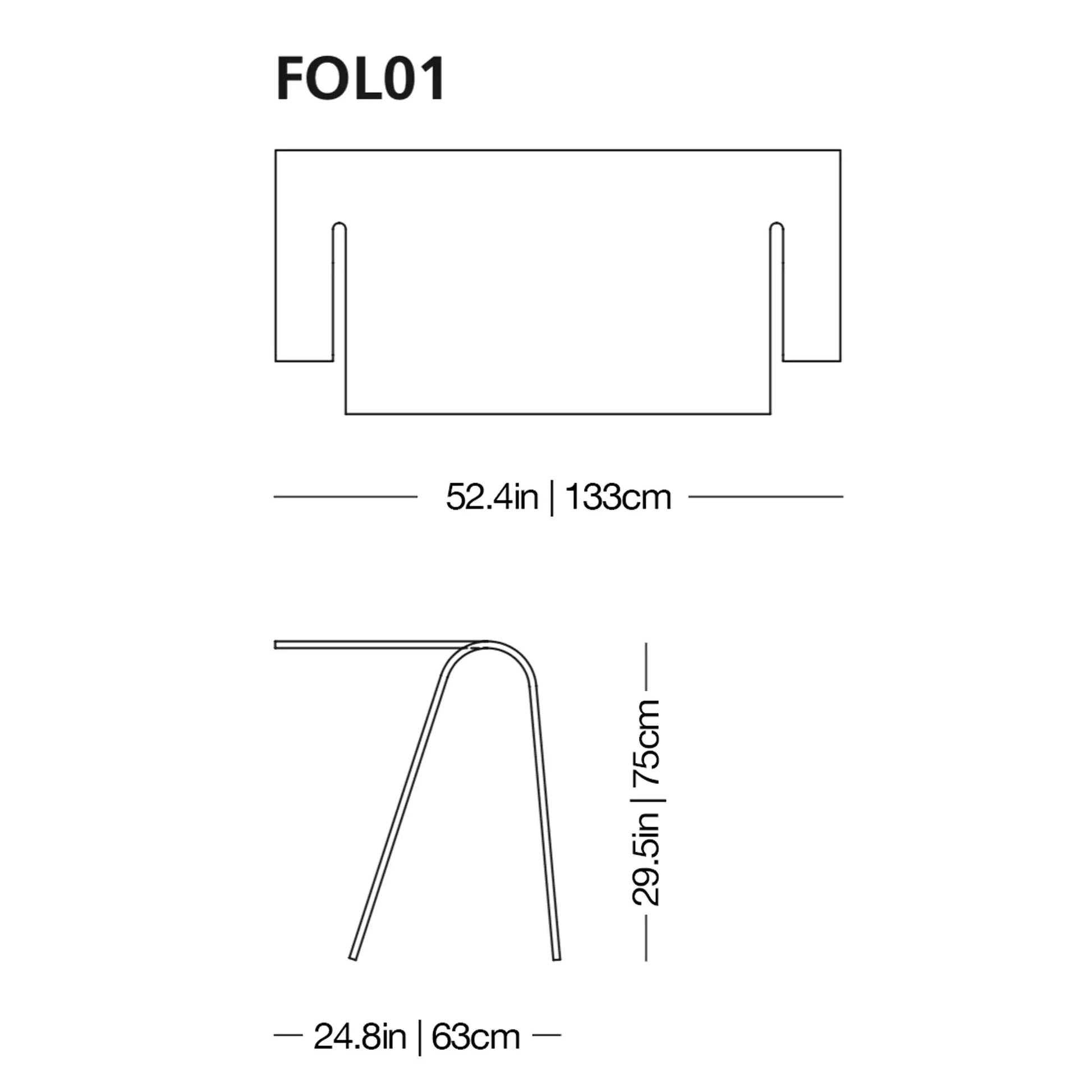 Folio Writing Desk | Glas Italia | JANGEORGe Interior Design