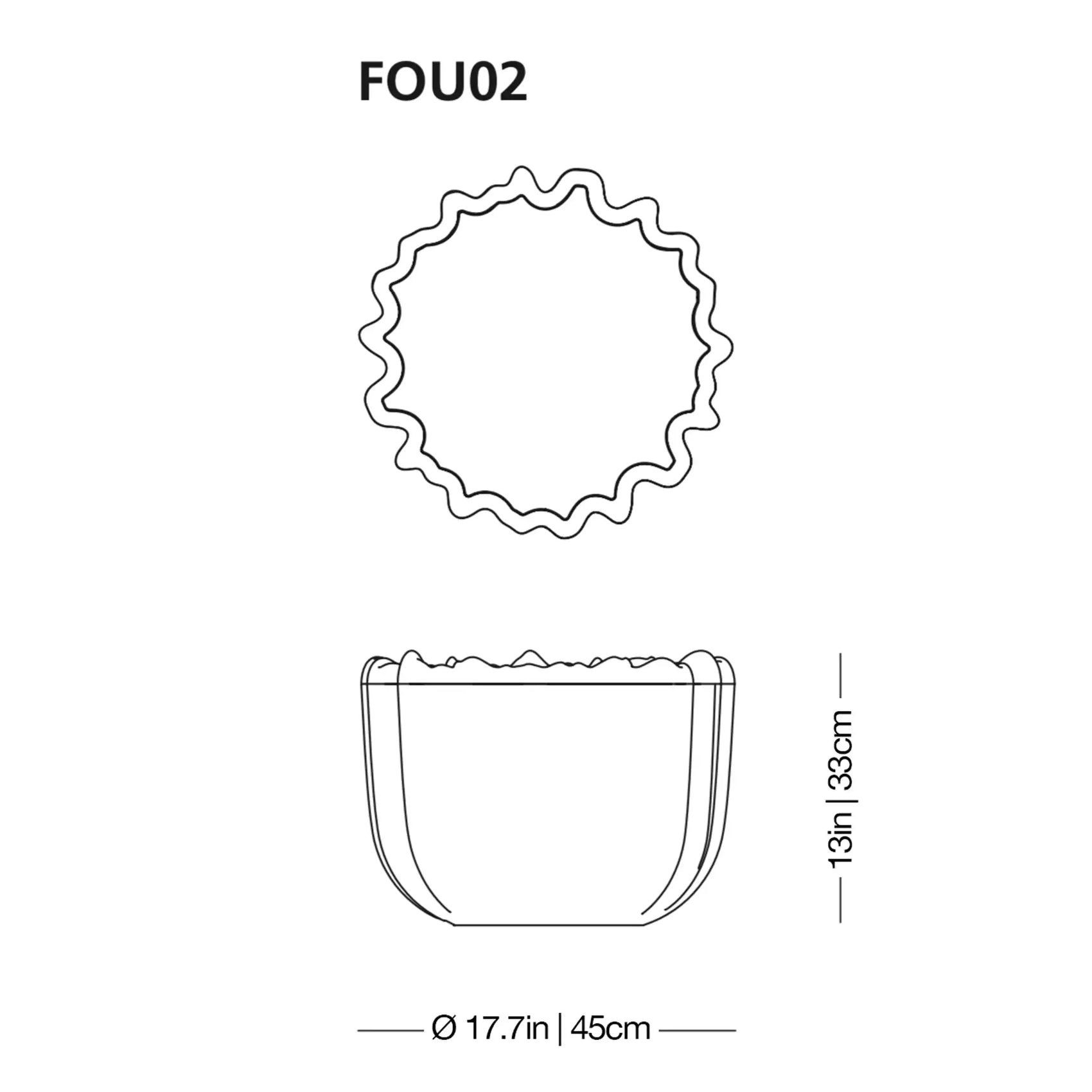 Fountain Low Glass Table | Glas Italia | JANGEORGe Interior Design