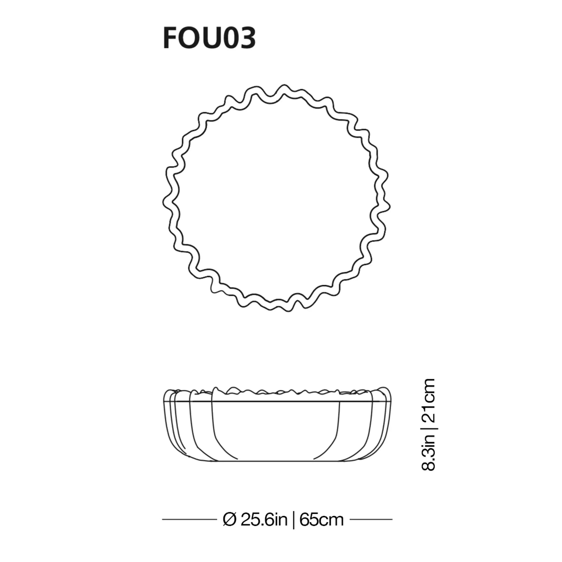 Fountain Low Glass Table | Glas Italia | JANGEORGe Interior Design