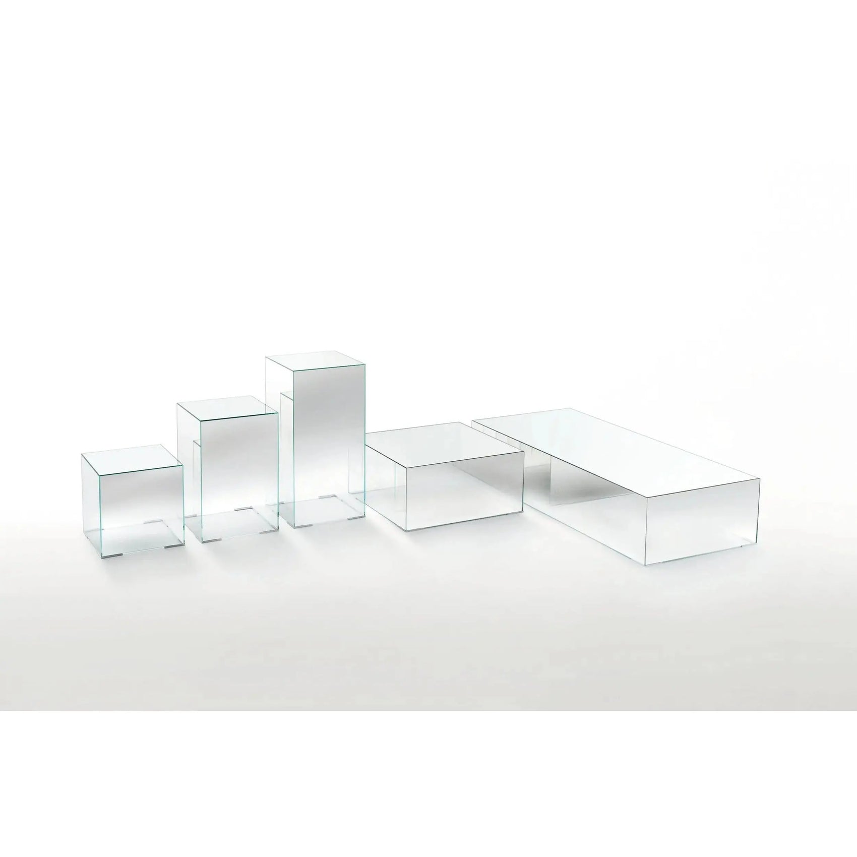 Illusion Low Glass Table | Glas Italia | JANGEORGe Interior Design