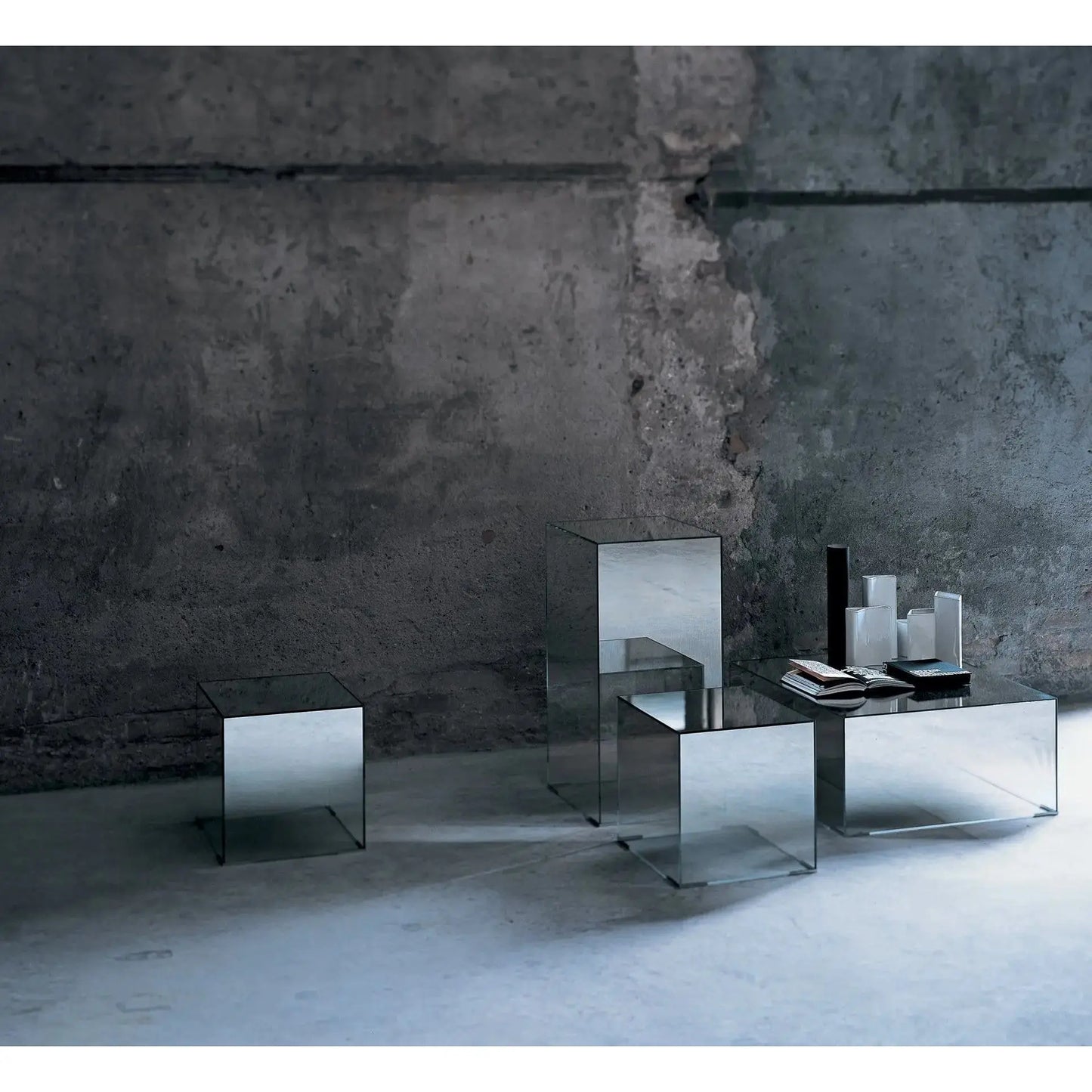 Illusion Low Glass Table | Glas Italia | JANGEORGe Interior Design