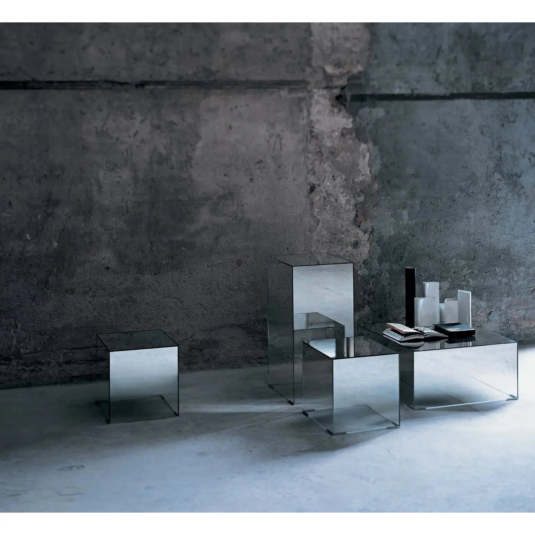 Illusion Low Glass Table | Glas Italia | JANGEORGe Interior Design