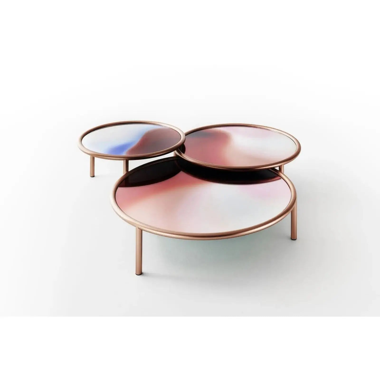 L.A. Sunset Low Glass Table | Glas Italia | JANGEORGe Interior Design