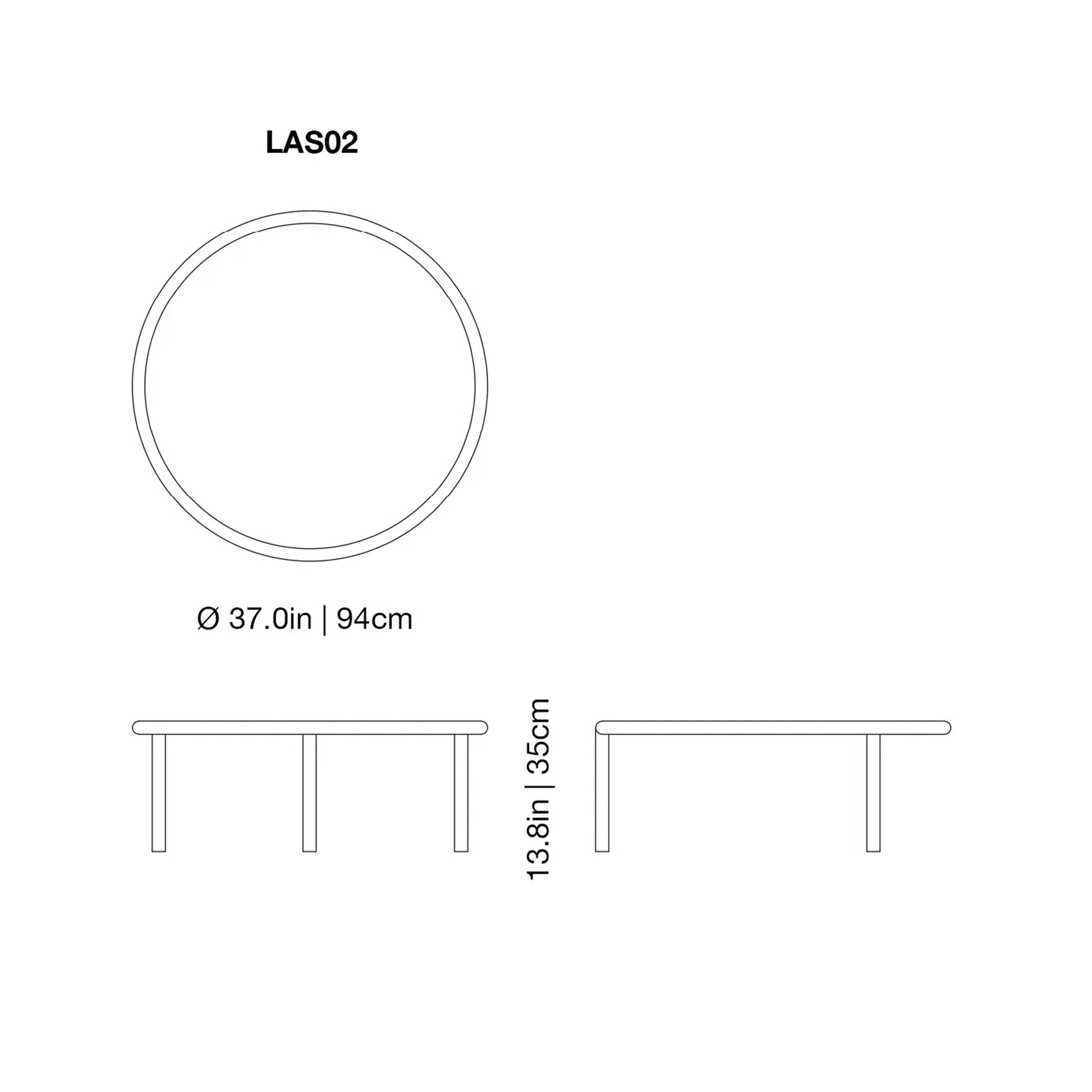 L.A. Sunset Low Glass Table | Glas Italia | JANGEORGe Interior Design