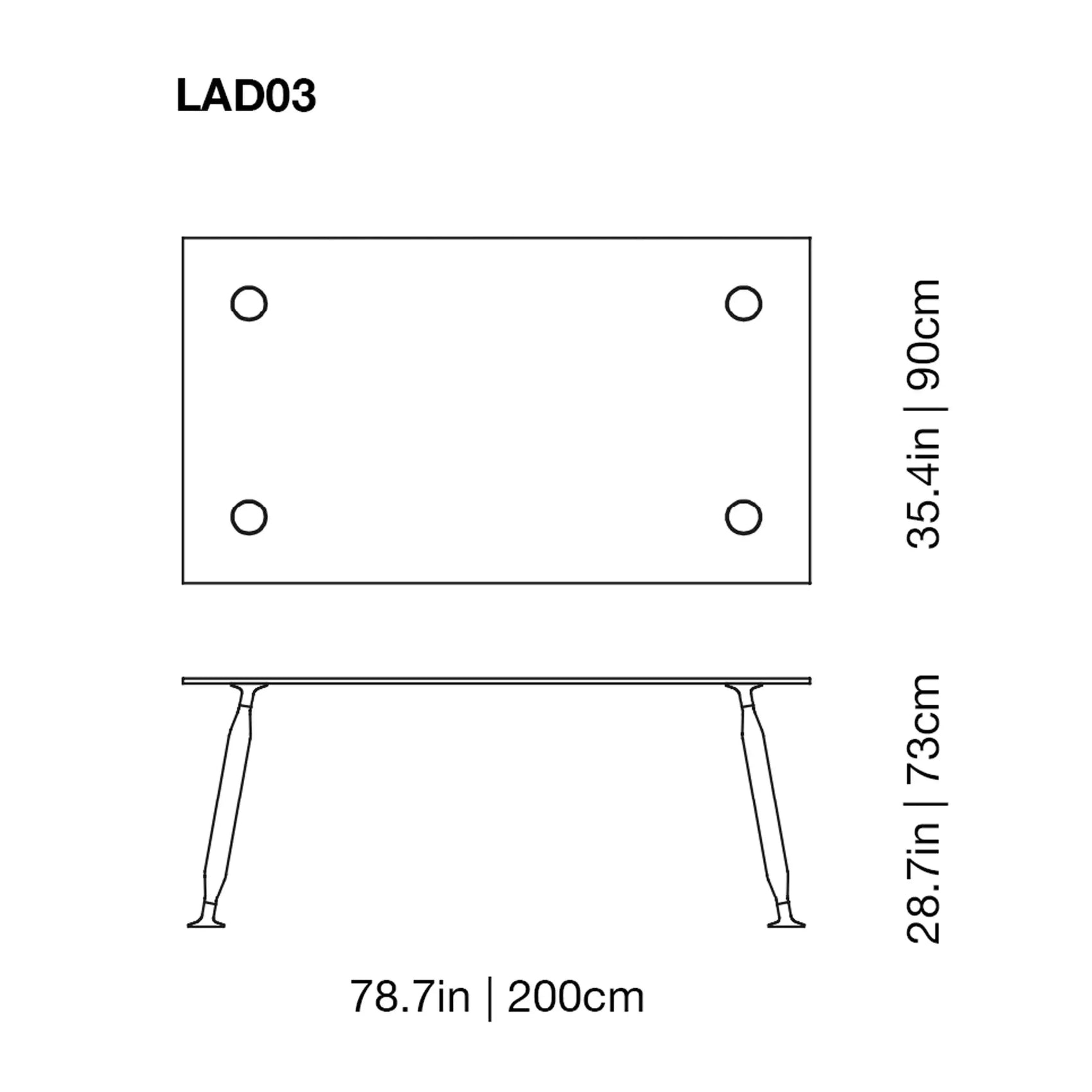 Lady Hio Dining Glass Table | Glas Italia | JANGEORGe Interior Design