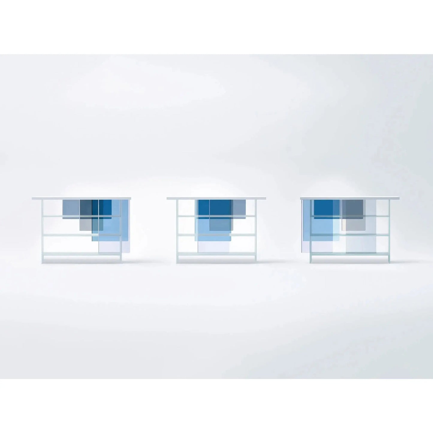 Layer Glass Bookcase | Glas Italia | JANGEORGe Interior Design