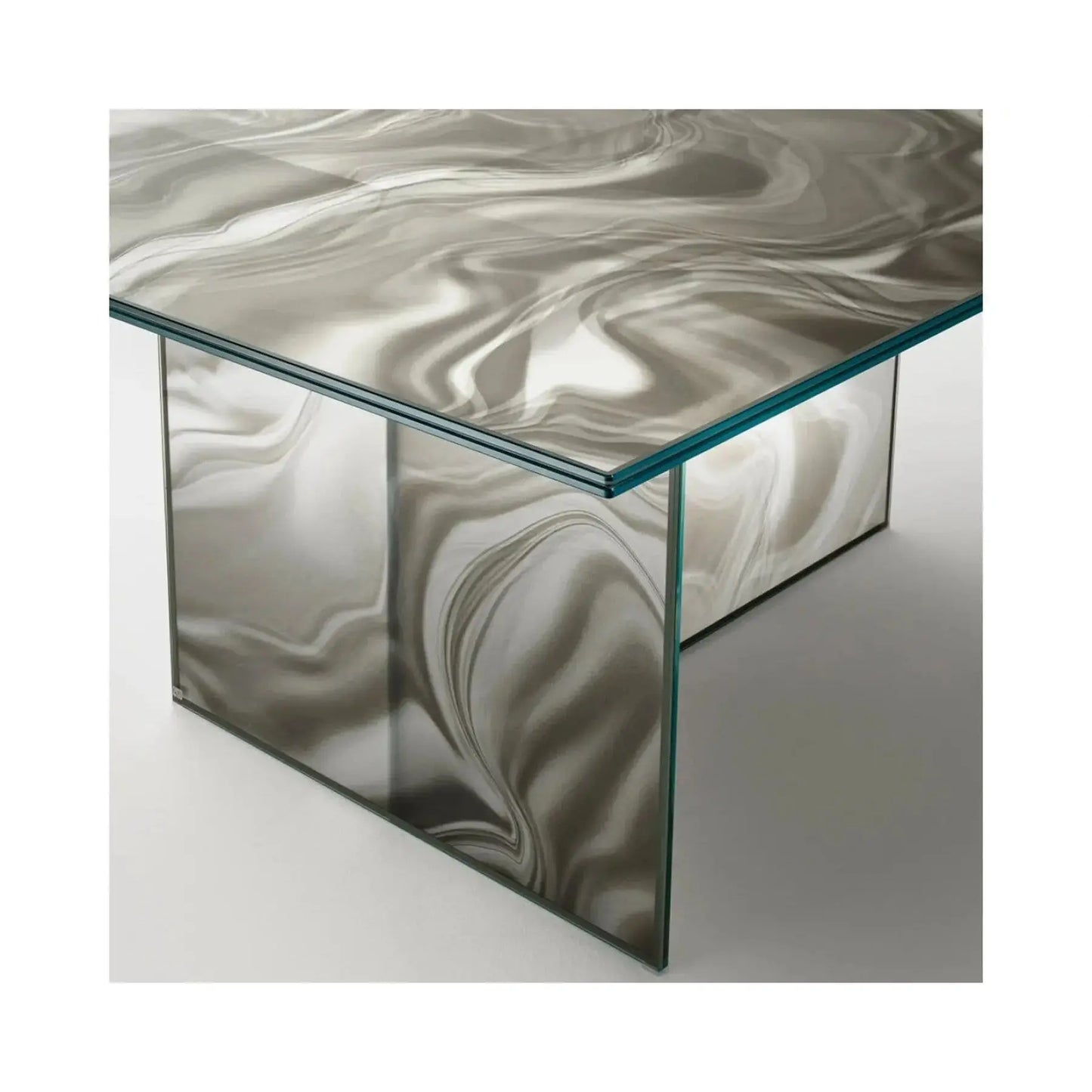 Liquefy Glass Table | Glas Italia | JANGEORGe Interior Design