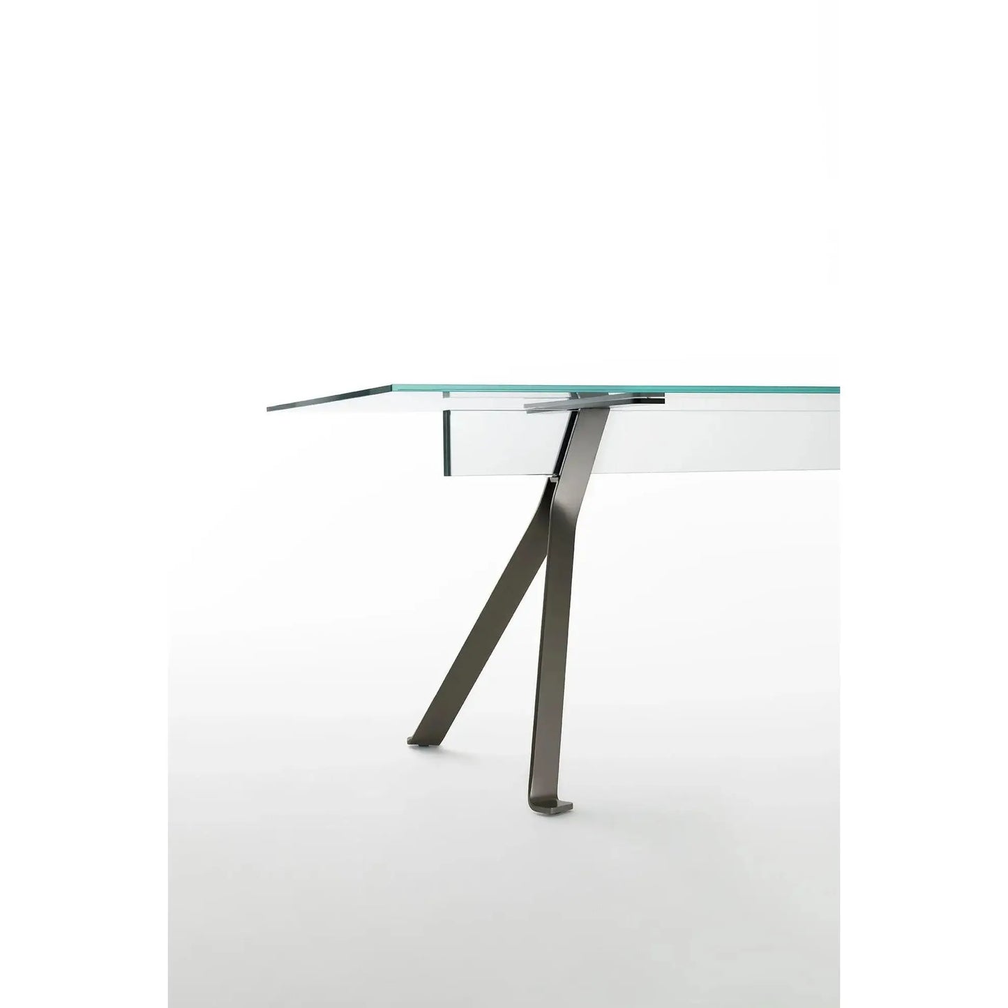 Mari Cristal Writing Desk | Glas Italia | JANGEORGe Interior Design